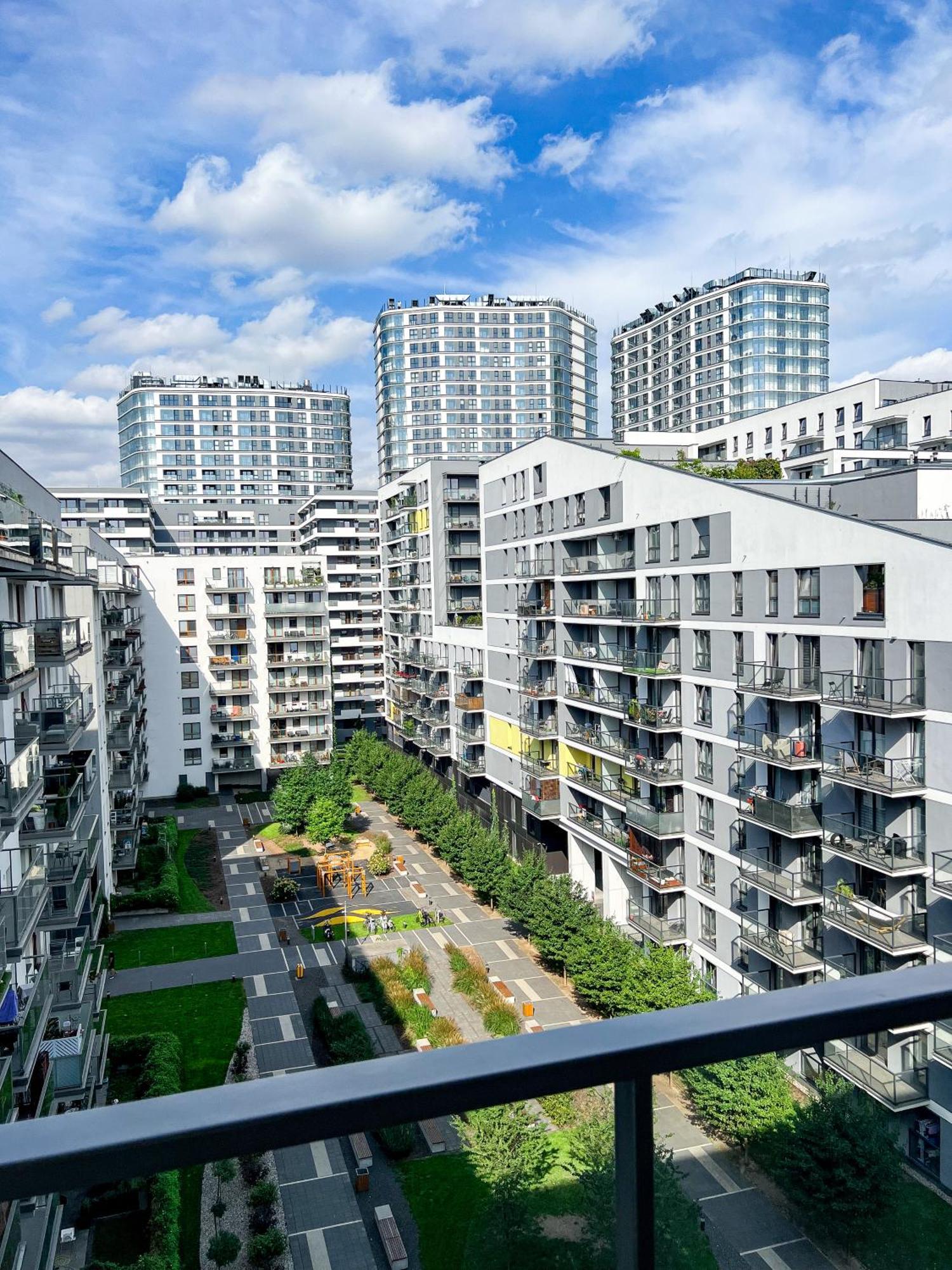 Nowoczesny Apartament - Blisko Centrum Căn hộ Warsaw