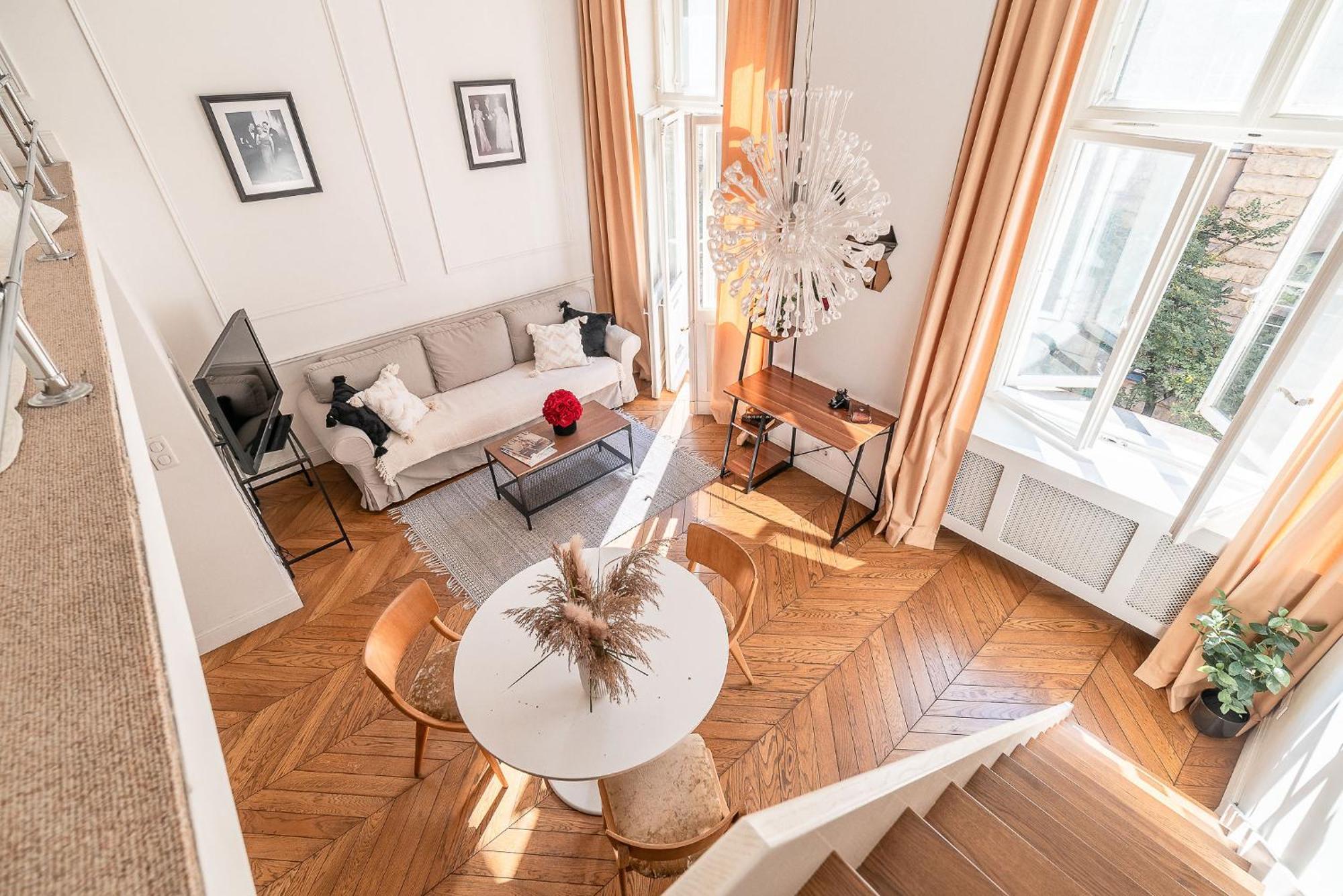 Modern Loft With Balcony Next To Mariott -600mbps Wifi Apartment Warsaw