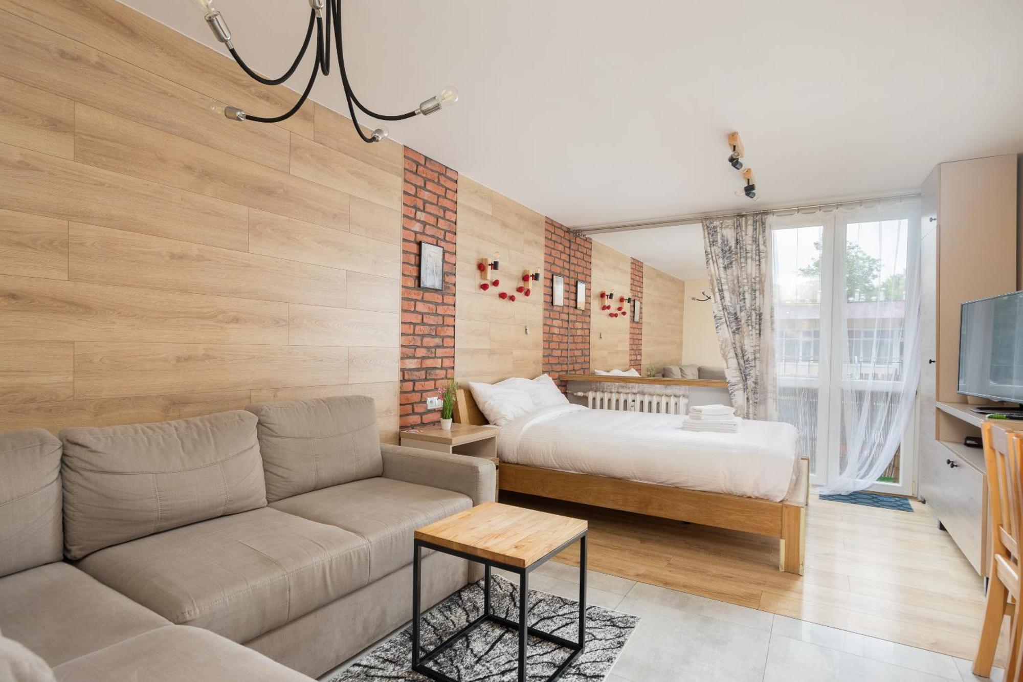 Ochota Wooden Apartment Warsaw