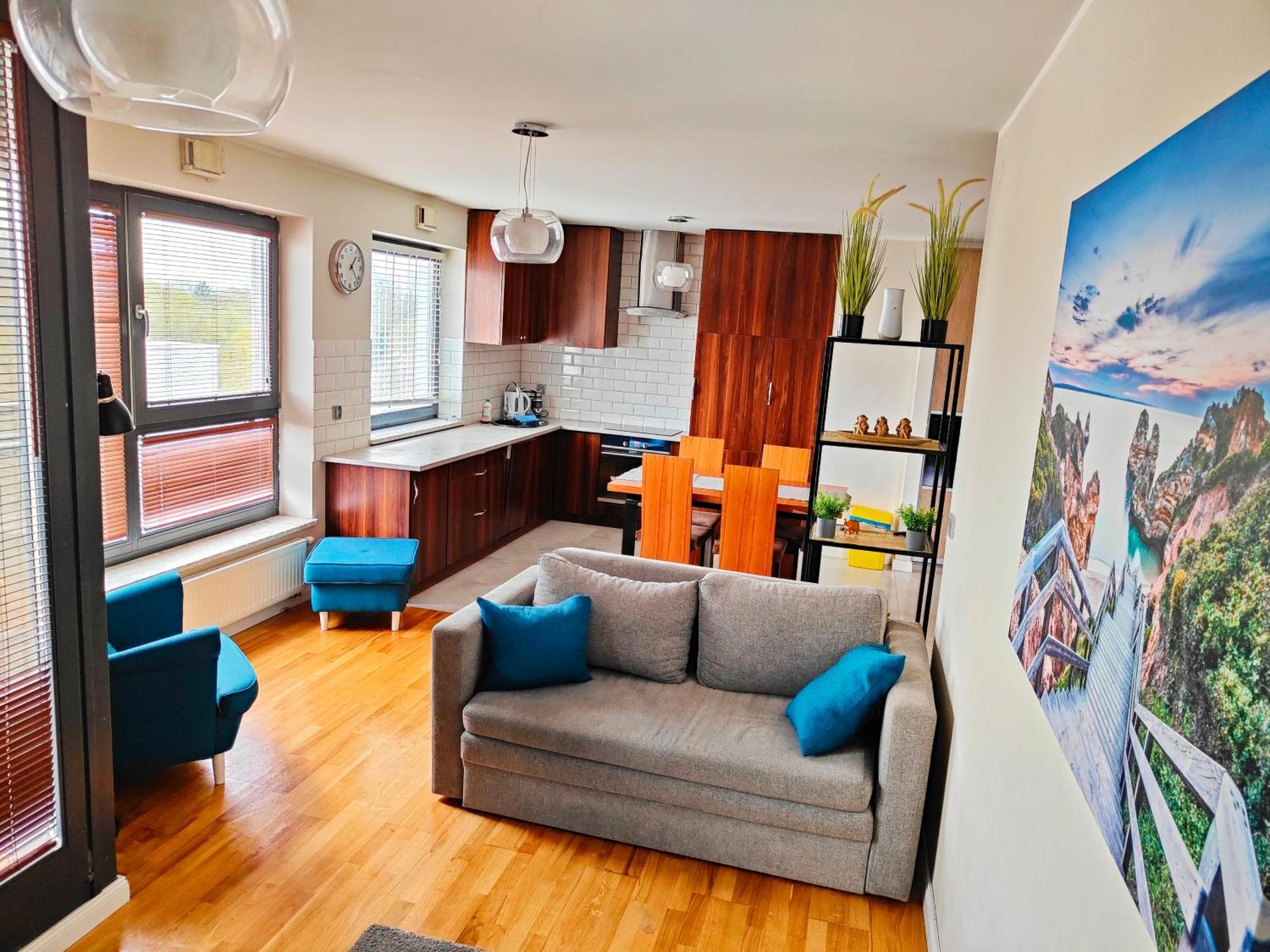 Apartment Wola Park Apartament - Klimatyzacja, Metro Ulrychow, Garaz-gratis Warsaw
