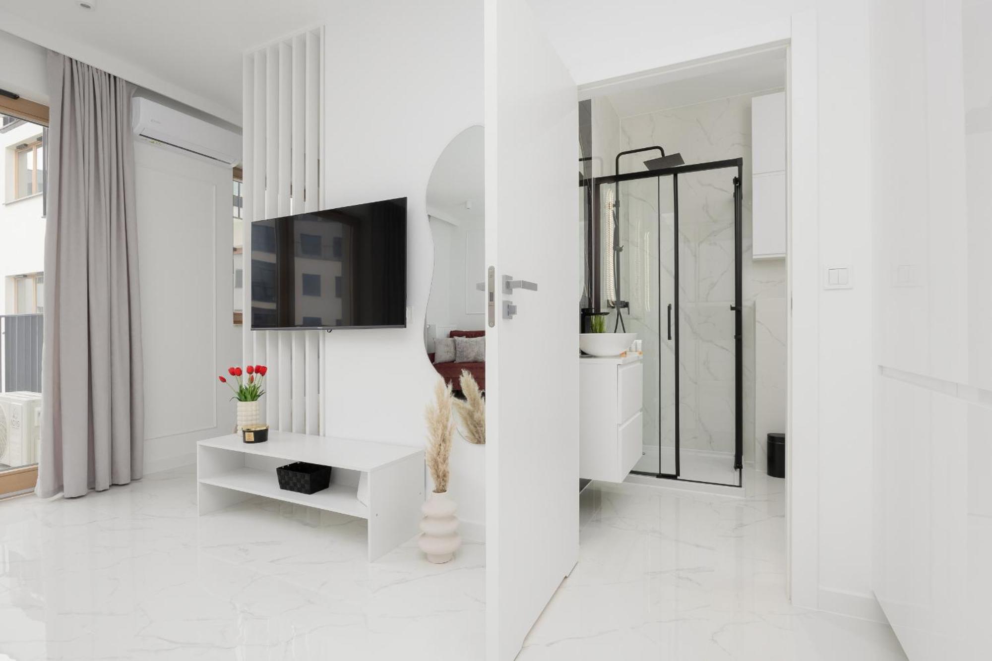 Air-conditioned Studio With Balcony By Renters Warsaw