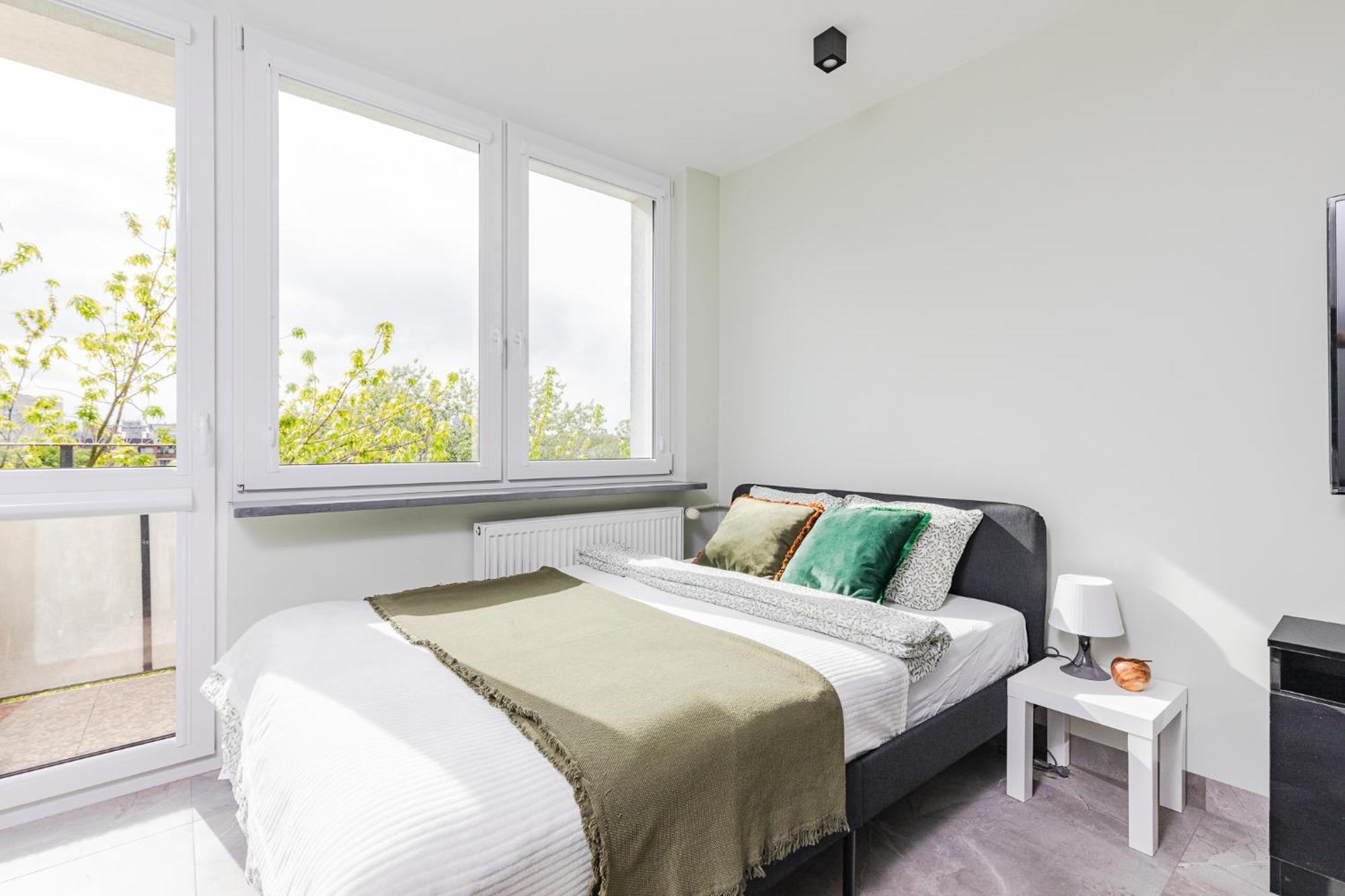 Superapart Saska 48a, Sleek 6th-floor With Balcony & Elevator Access Apartament Warszawa
