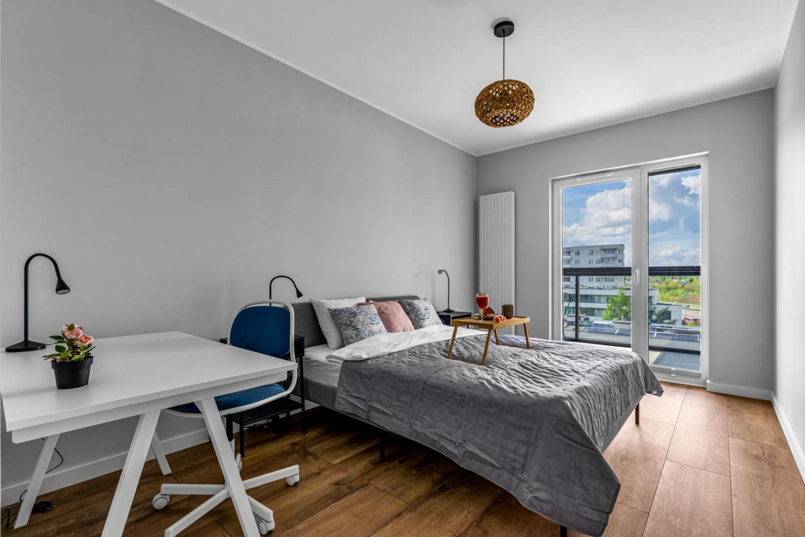 Bemowo - Parking, Balcony & Workspace - By Rentujemy Apartment
