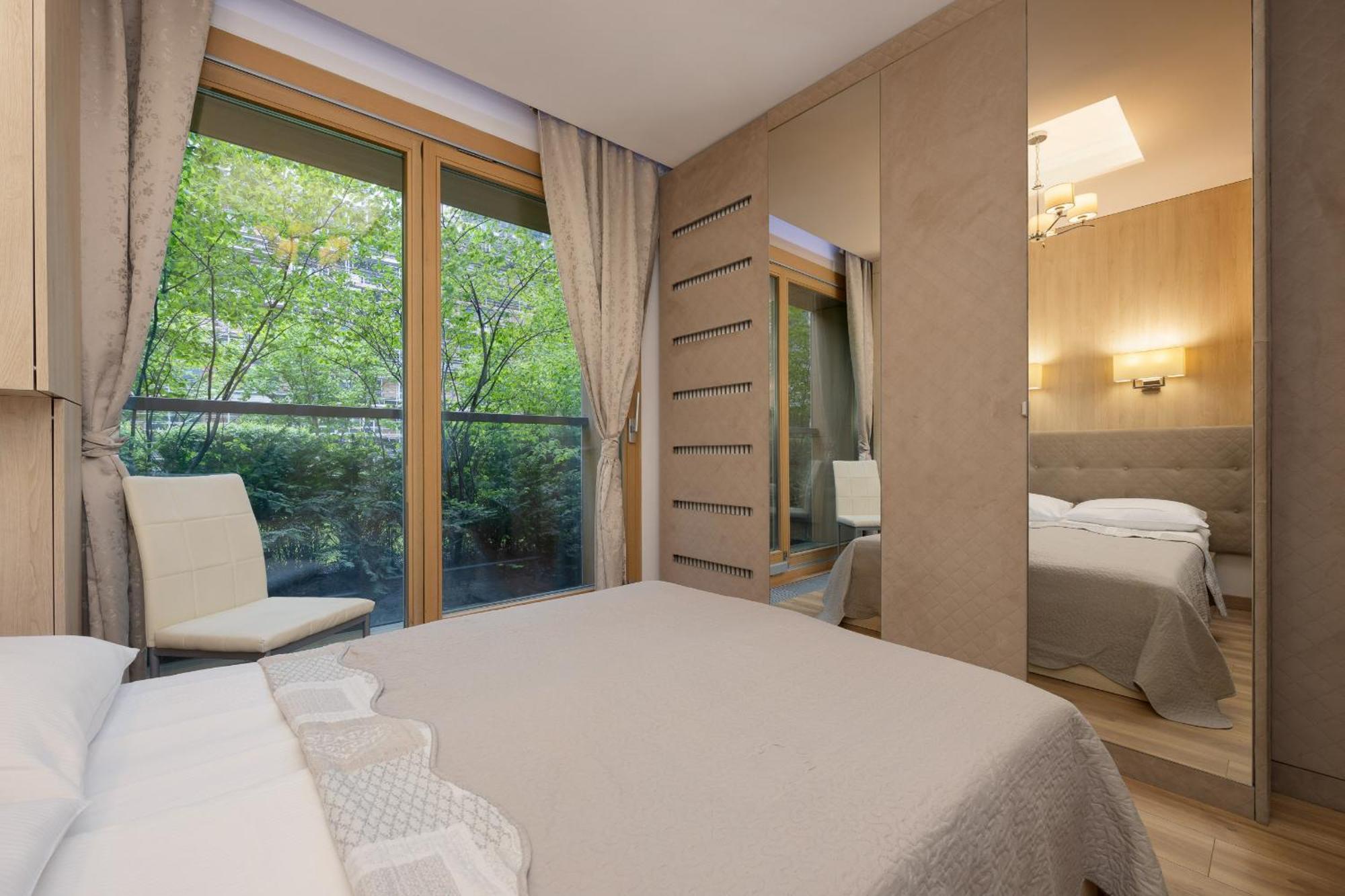 With Balcony In The Wola District Of By Renters * Warsaw