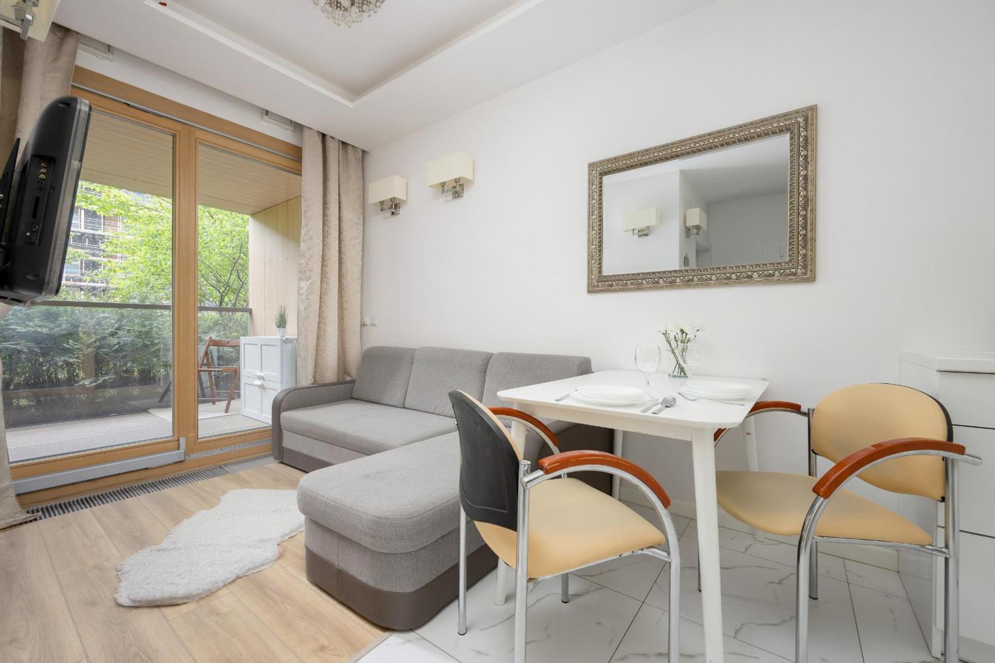 With Balcony In The Wola District Of By Renters *
