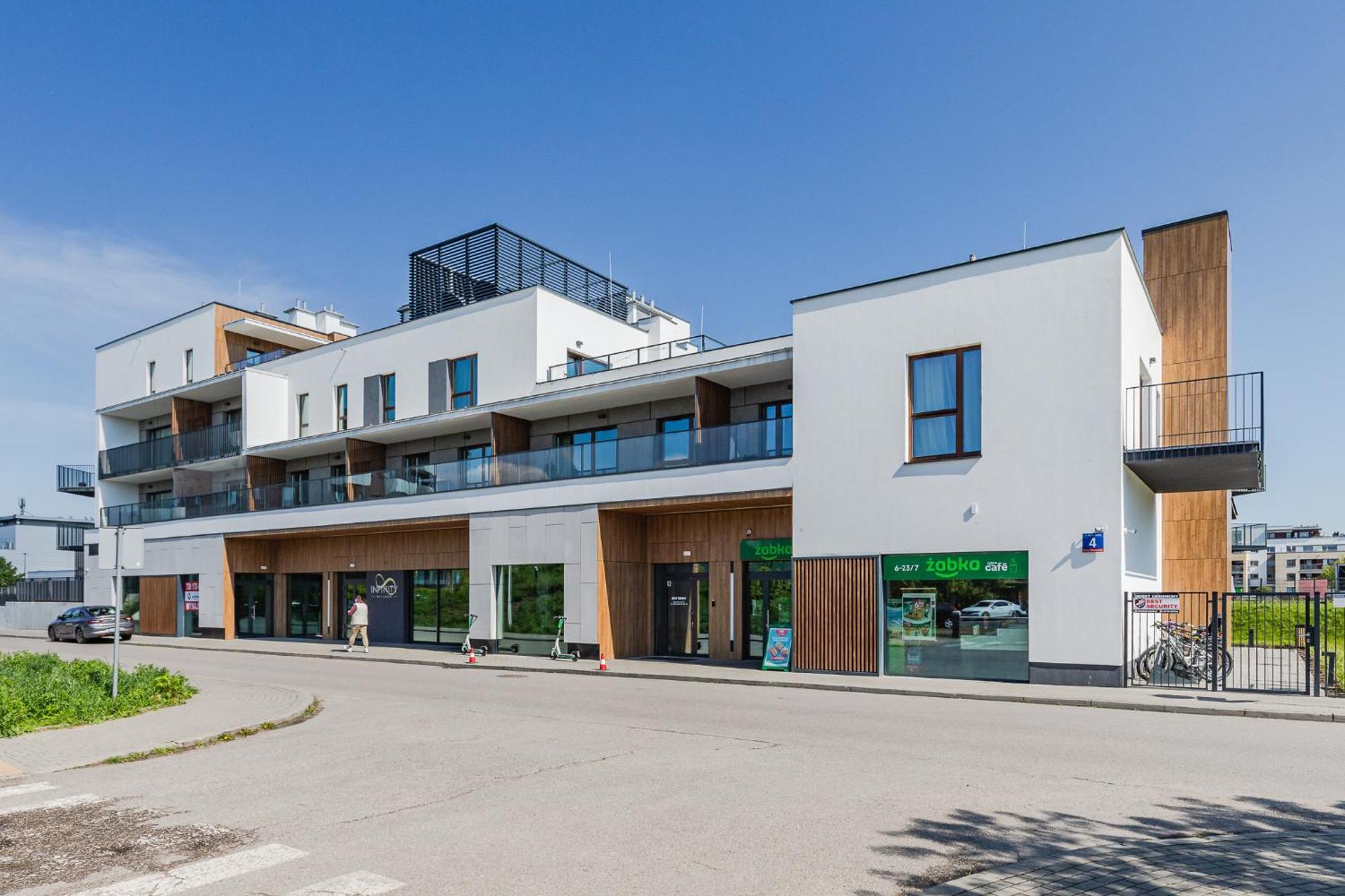 Superapart Herbu Janina 4, Wilanow, Szpital Medicover, Paley, Parking