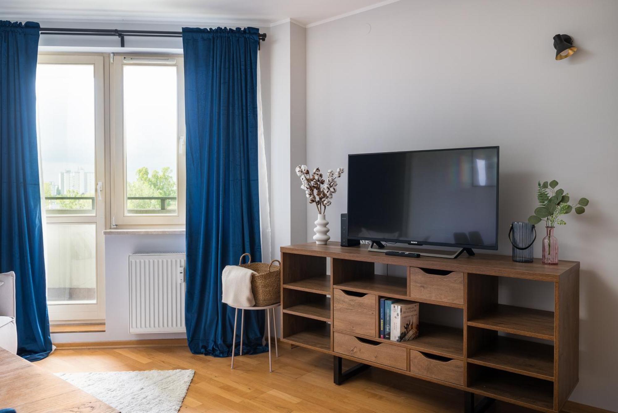 Apartamento Metro Wilanowska Blue Varsóvia