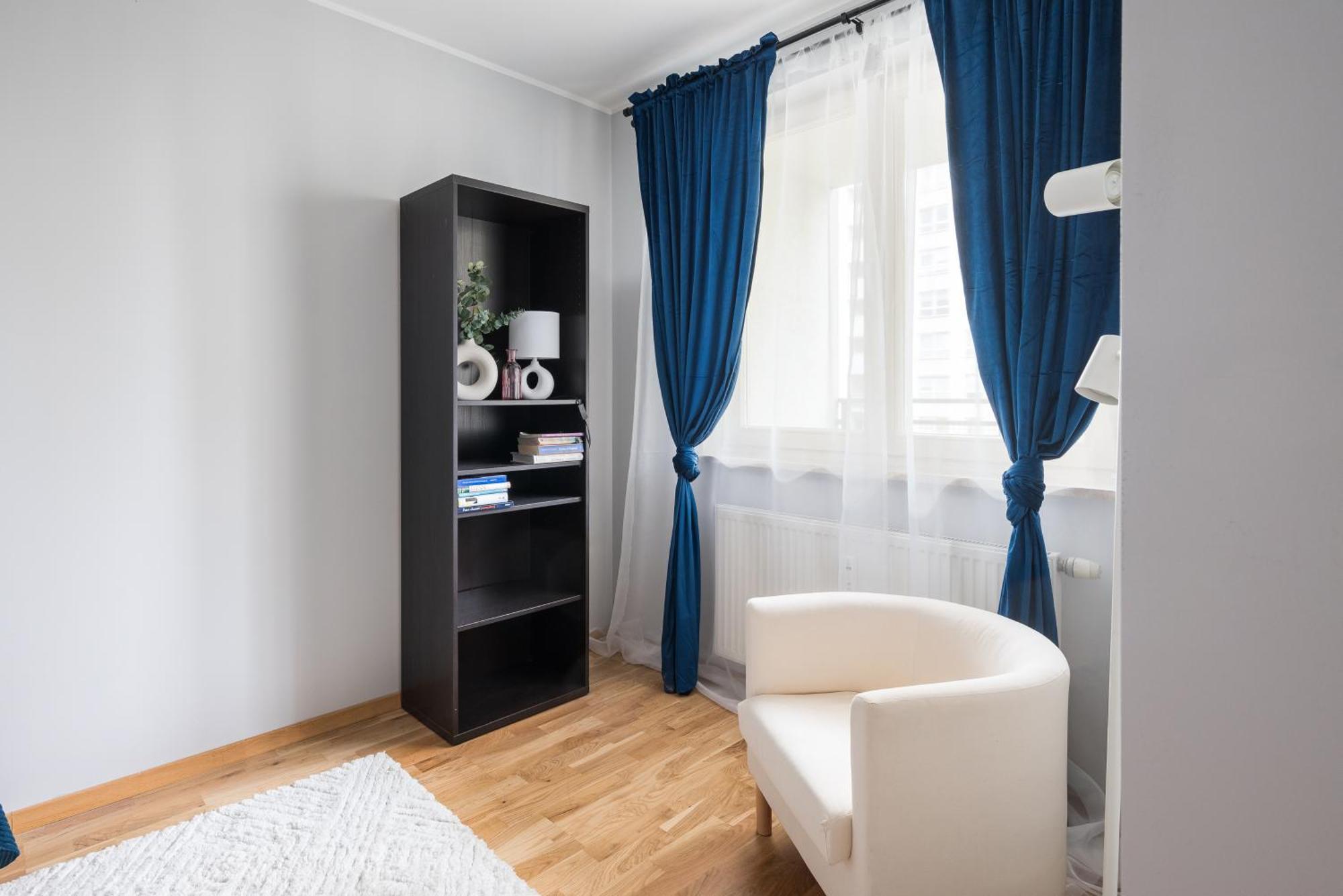 Apartment Metro Wilanowska Blue Warsaw