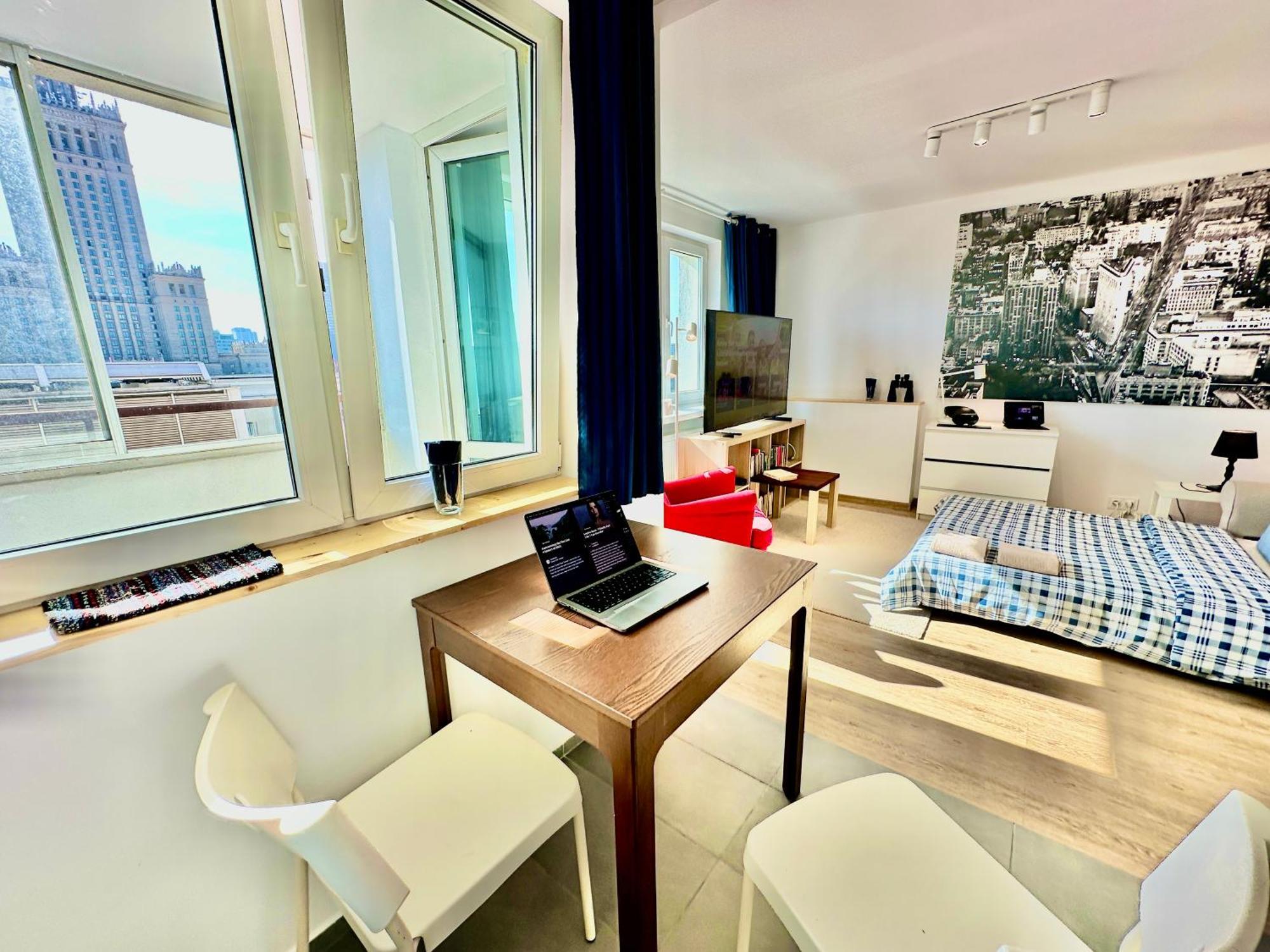 Sawa 4 Metro Fast Wifi 1 Gbs 70tv Netflix Hbo Apartment Warsaw