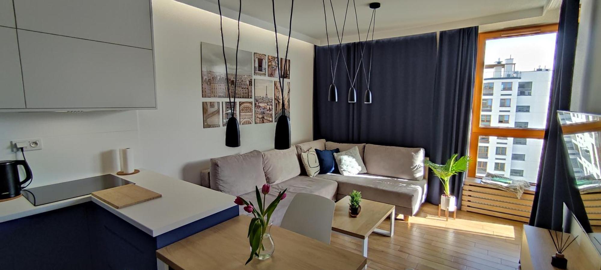 Wola Blue Modern Apartamento