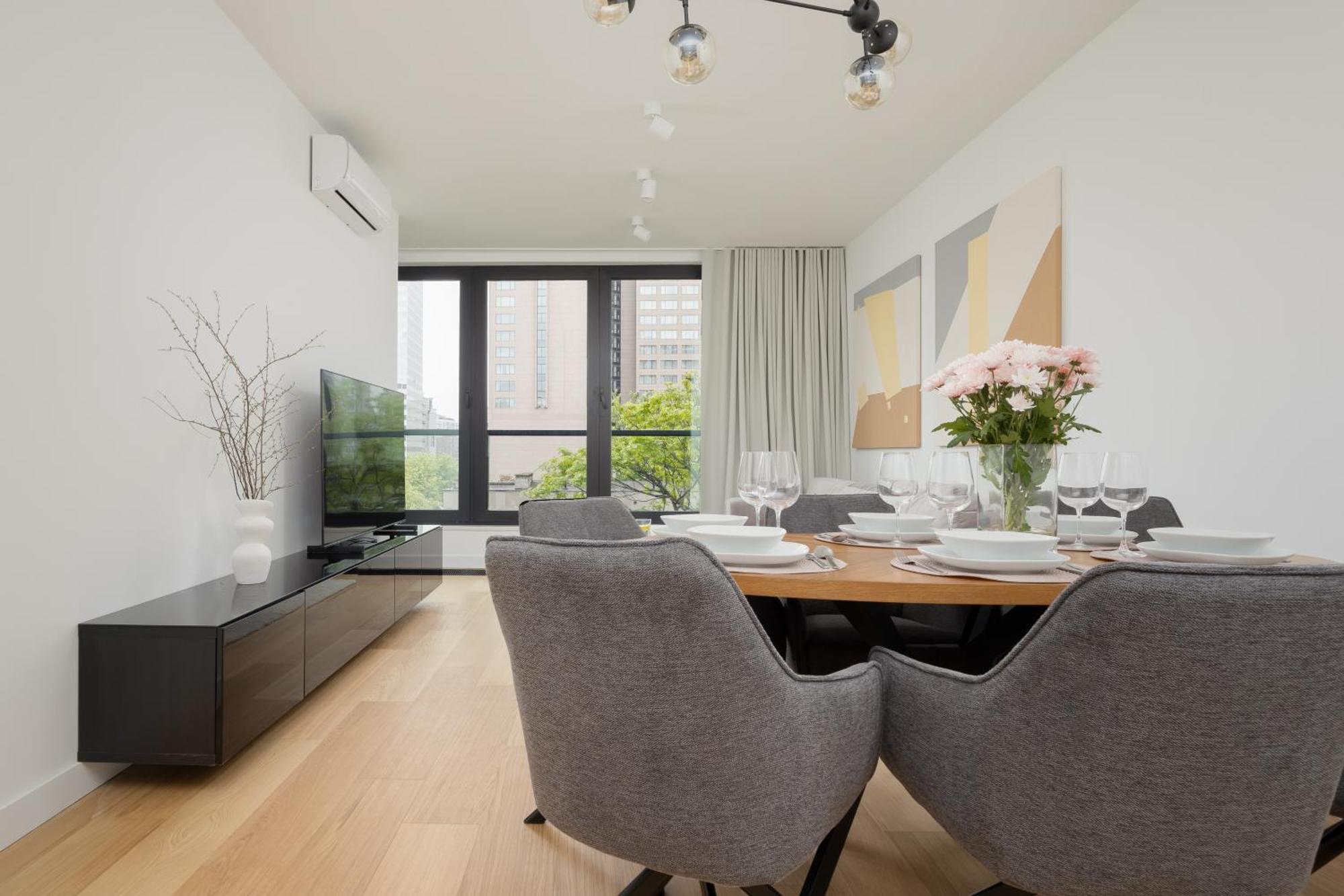 Apartment Luxurious And Modern In Center With Parking By Renters Prestige Warsaw