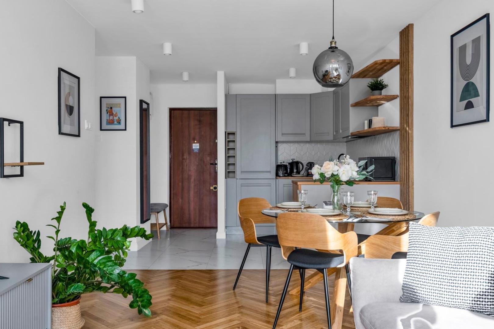 Wola - 13th Floor, View, Metro Nearby - By Rentujemy Apartment *