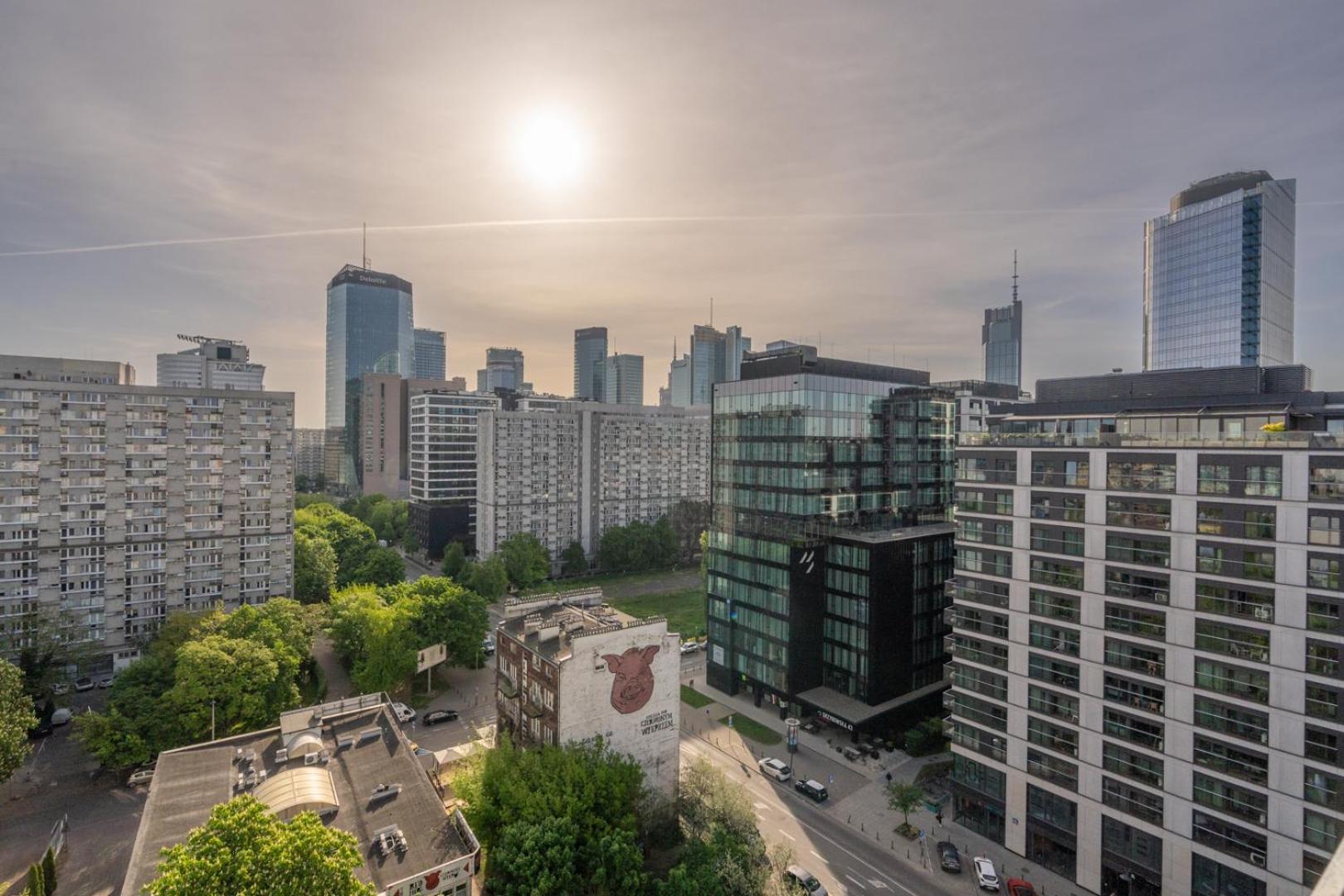 Wola - 13th Floor, View, Metro Nearby - By Rentujemy