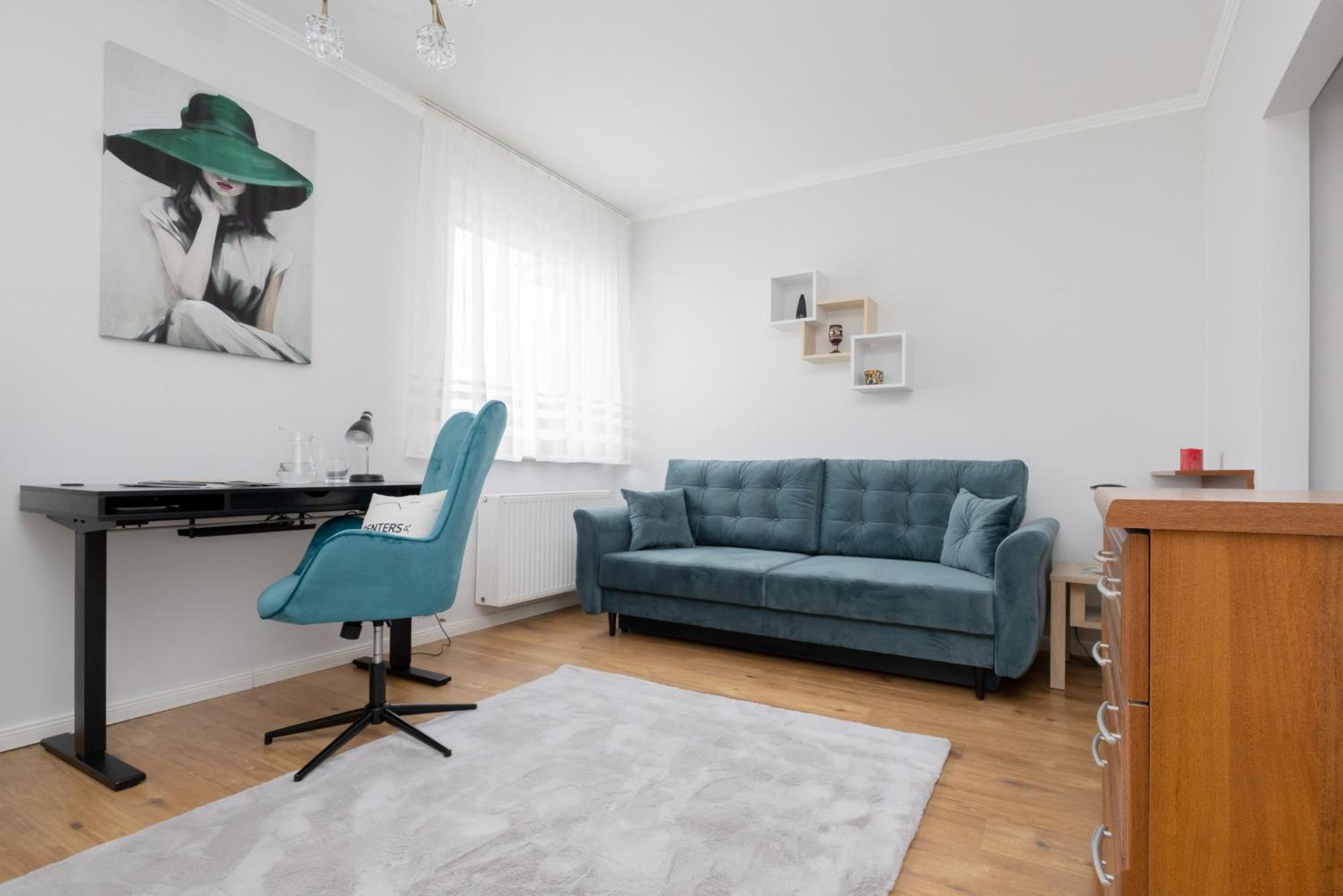 Bright Glowackiego For 2 People In By Renters Apartment Warsaw