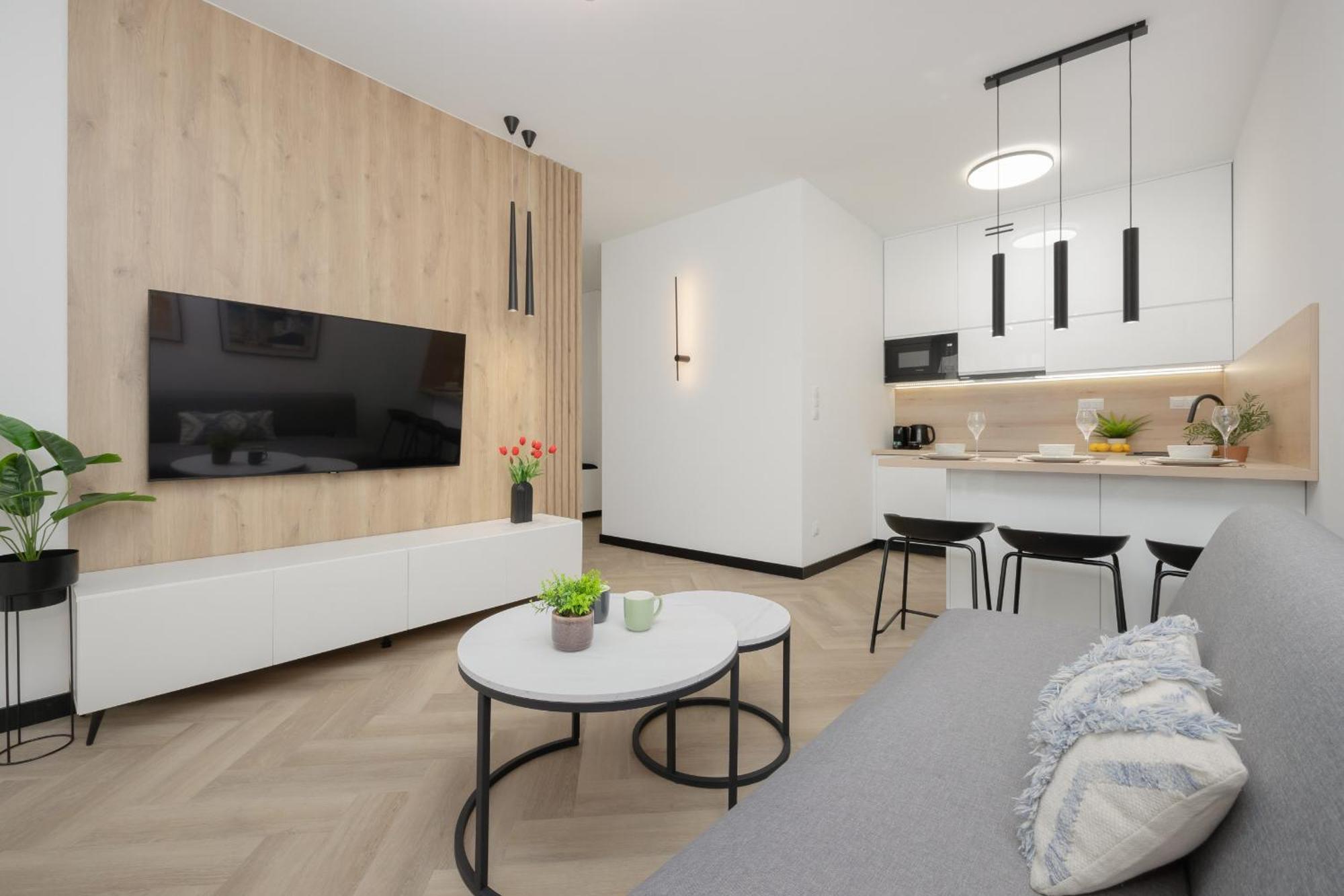 Apartament Przytulny Z Parkingiem I Tarasem W Warszawie By Rent Like