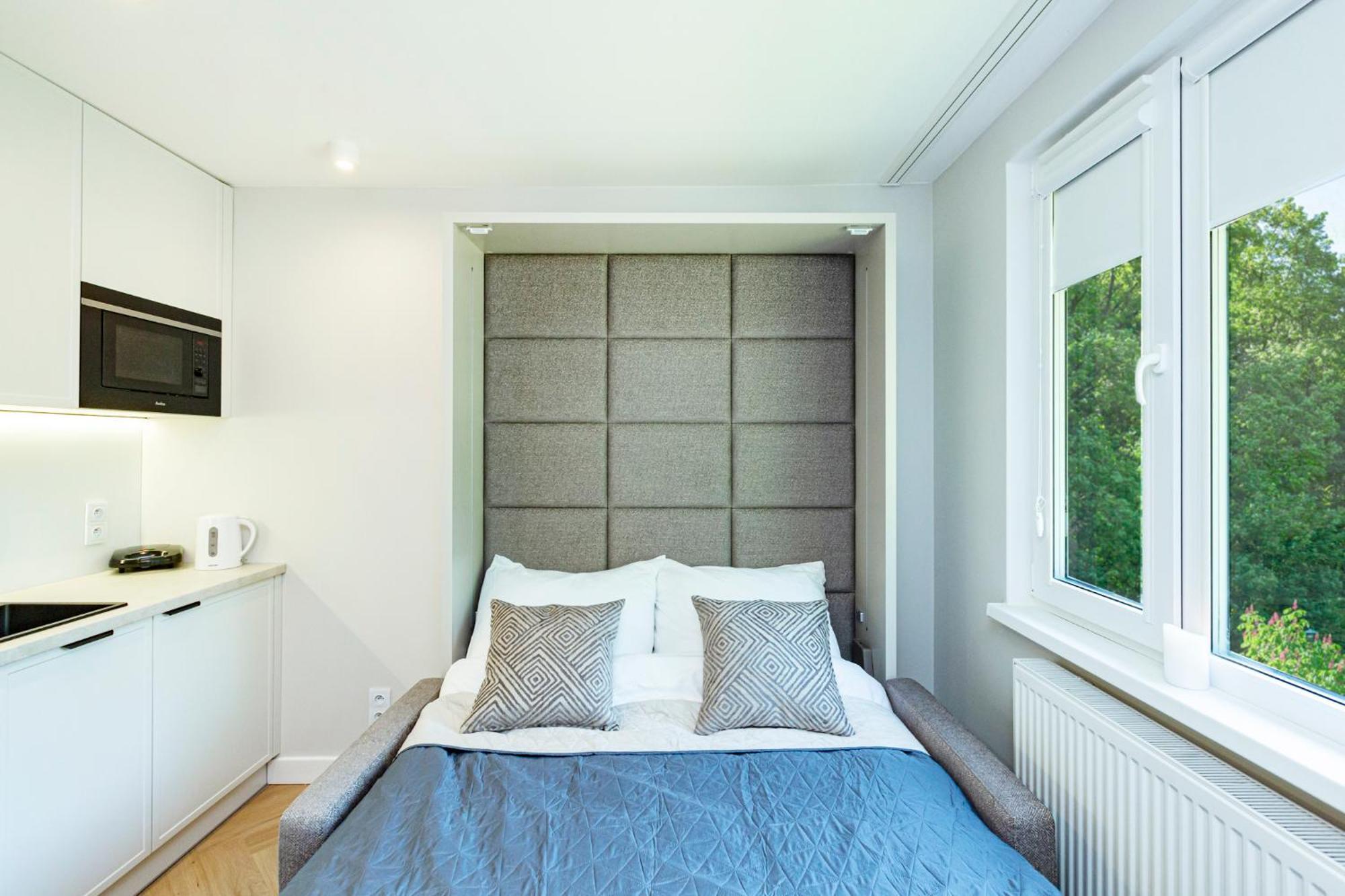 Batorego Grey - Stacja Metra 300m - Bezplatny Parking Apartment