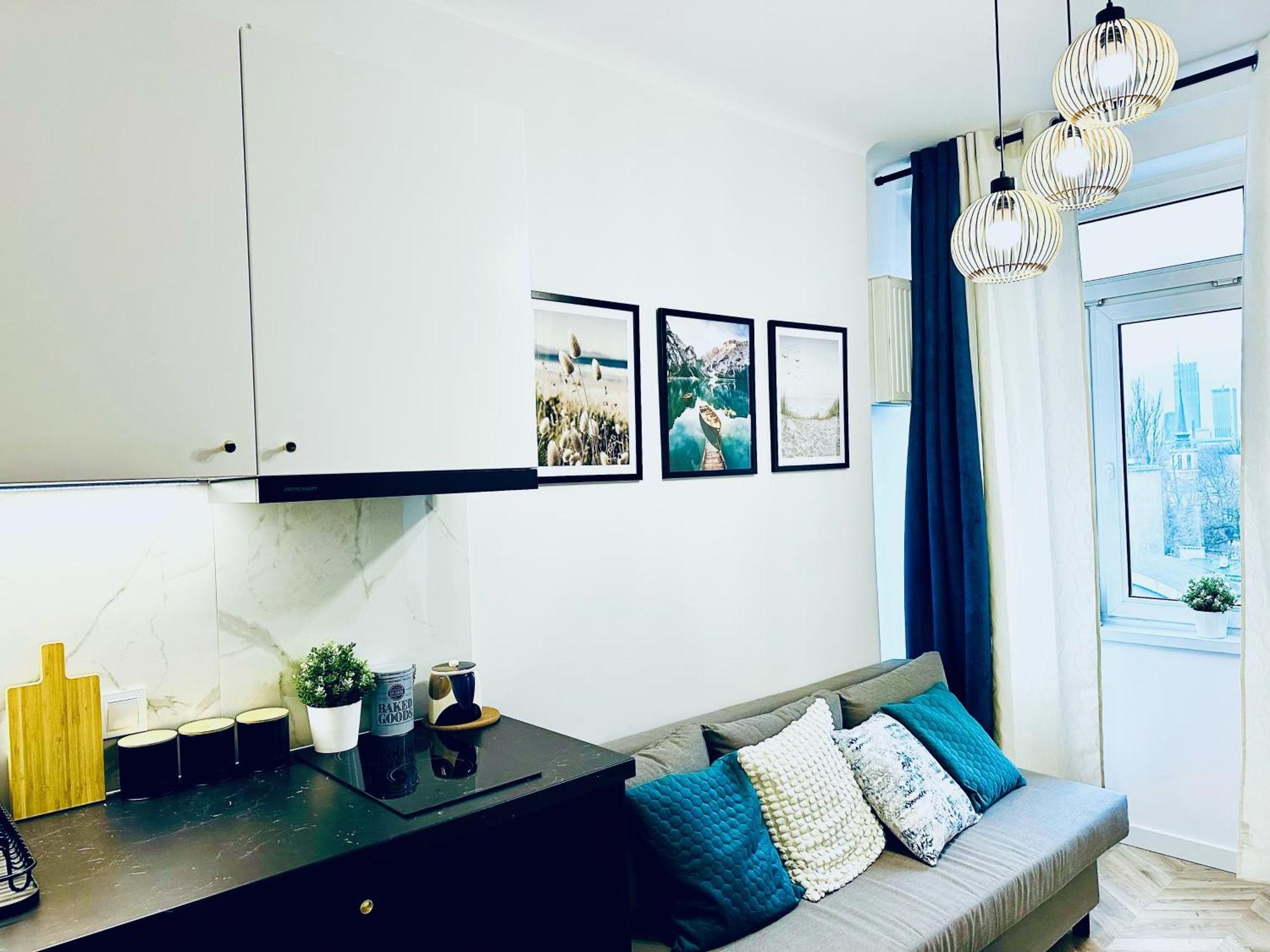 Olivia - Sloneczny W Centrum Warszawy, Plac Unii Lubelskiej, Lazienki Krolewskie, Pole Mokotowskie Apartment Warschau