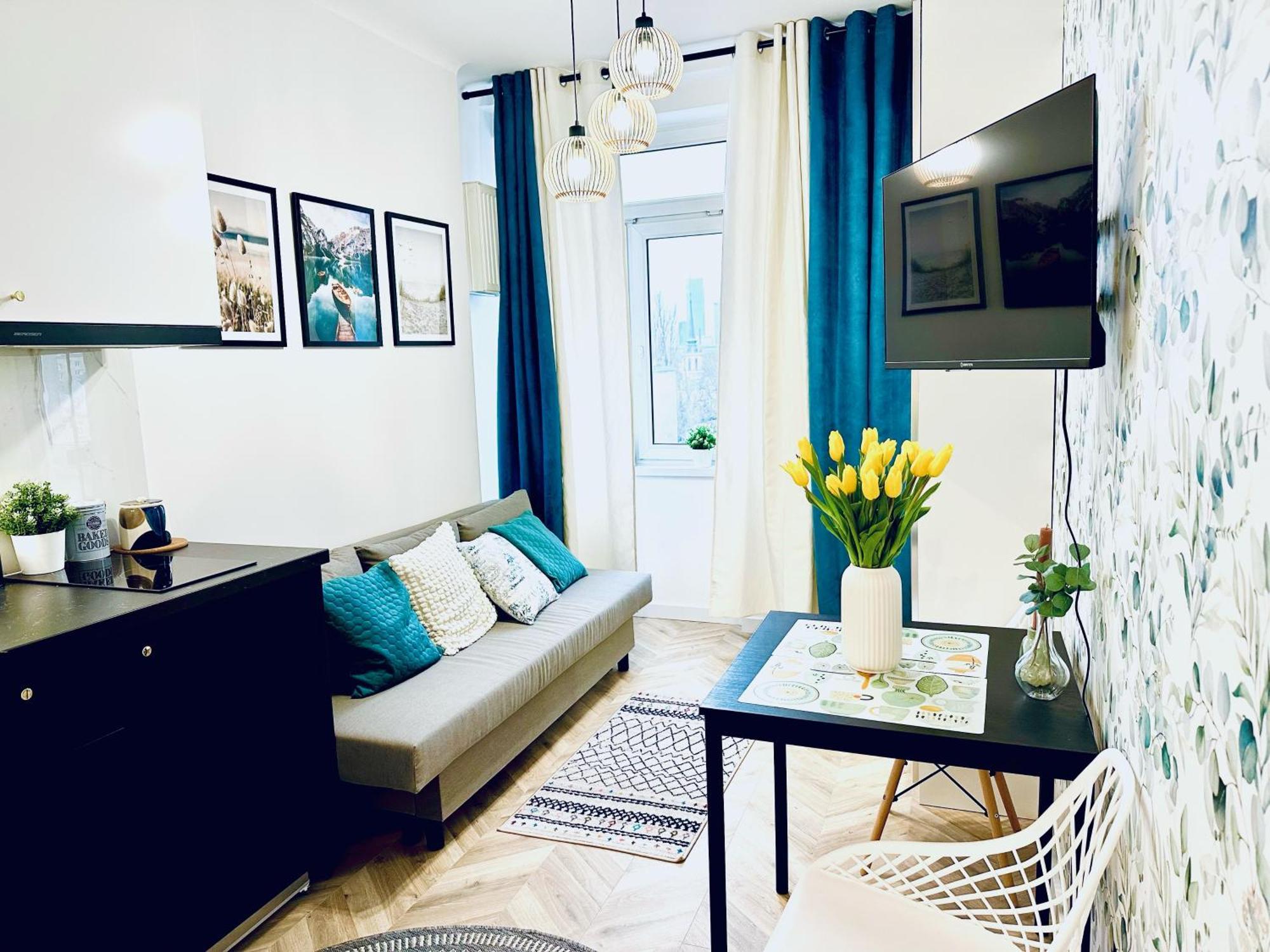 Olivia - Sloneczny W Centrum Warszawy, Plac Unii Lubelskiej, Lazienki Krolewskie, Pole Mokotowskie Apartment Warschau