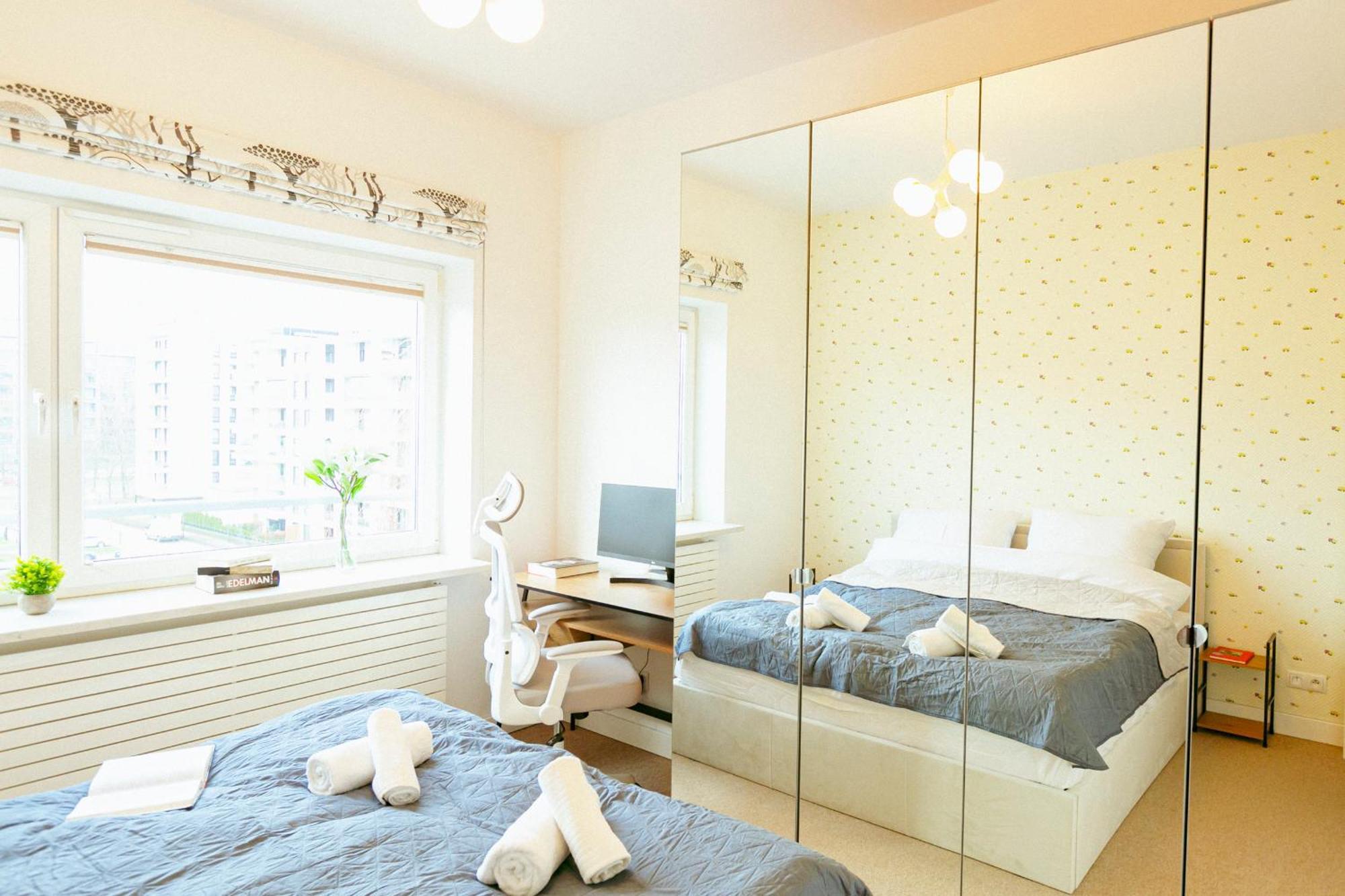 Apartment Marina Dla 6 Osob - Bezplatny Parking - Dwie Lazienki - Duzy Taras - Ekspres - Better *