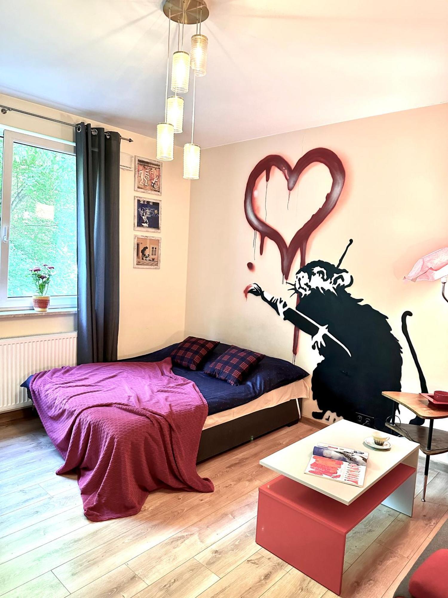 Apartament Jugoslowianska Banksy Warszawa
