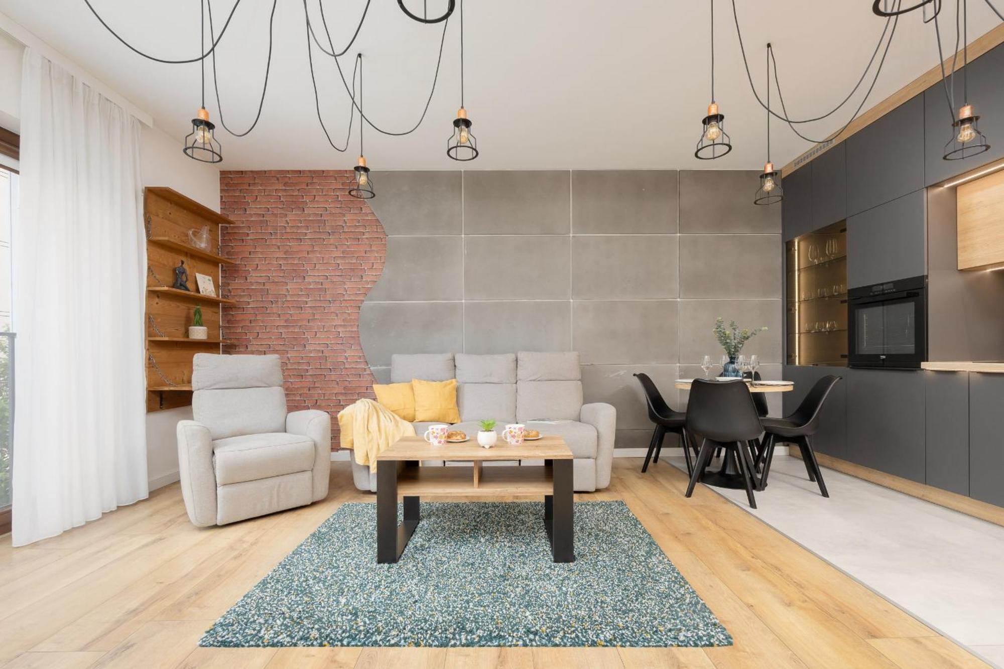 Przy Rzece Dla 2 Osob Z Parkingiem I Klimatyzacja W Warszawie By Rent Like Apartment Warsaw
