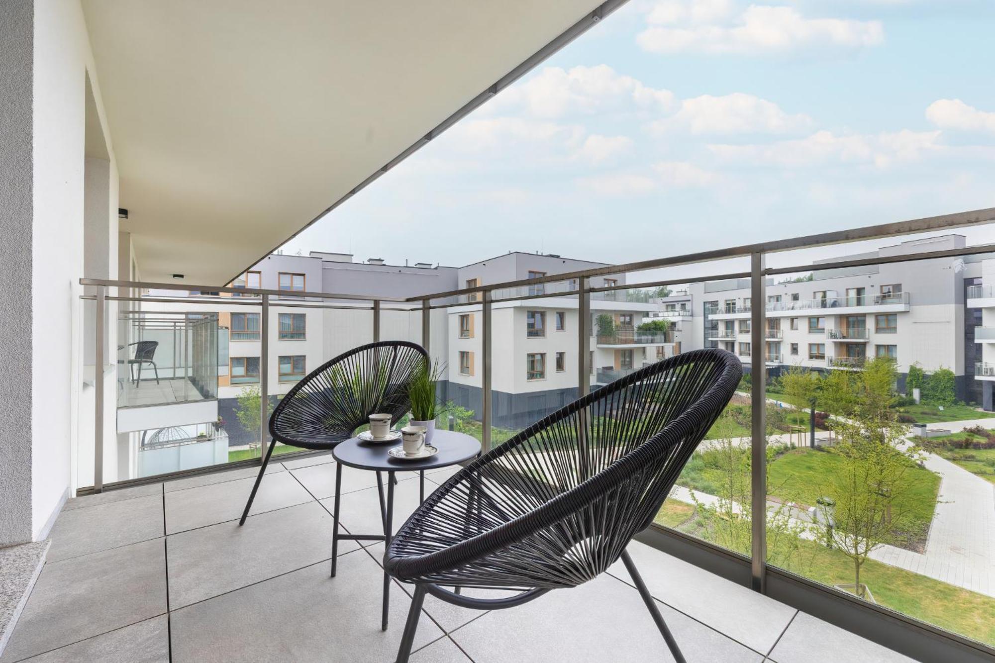 Apartamento Klimatyczny Na Wilanowie Parking & Balkon By Renters Varsóvia