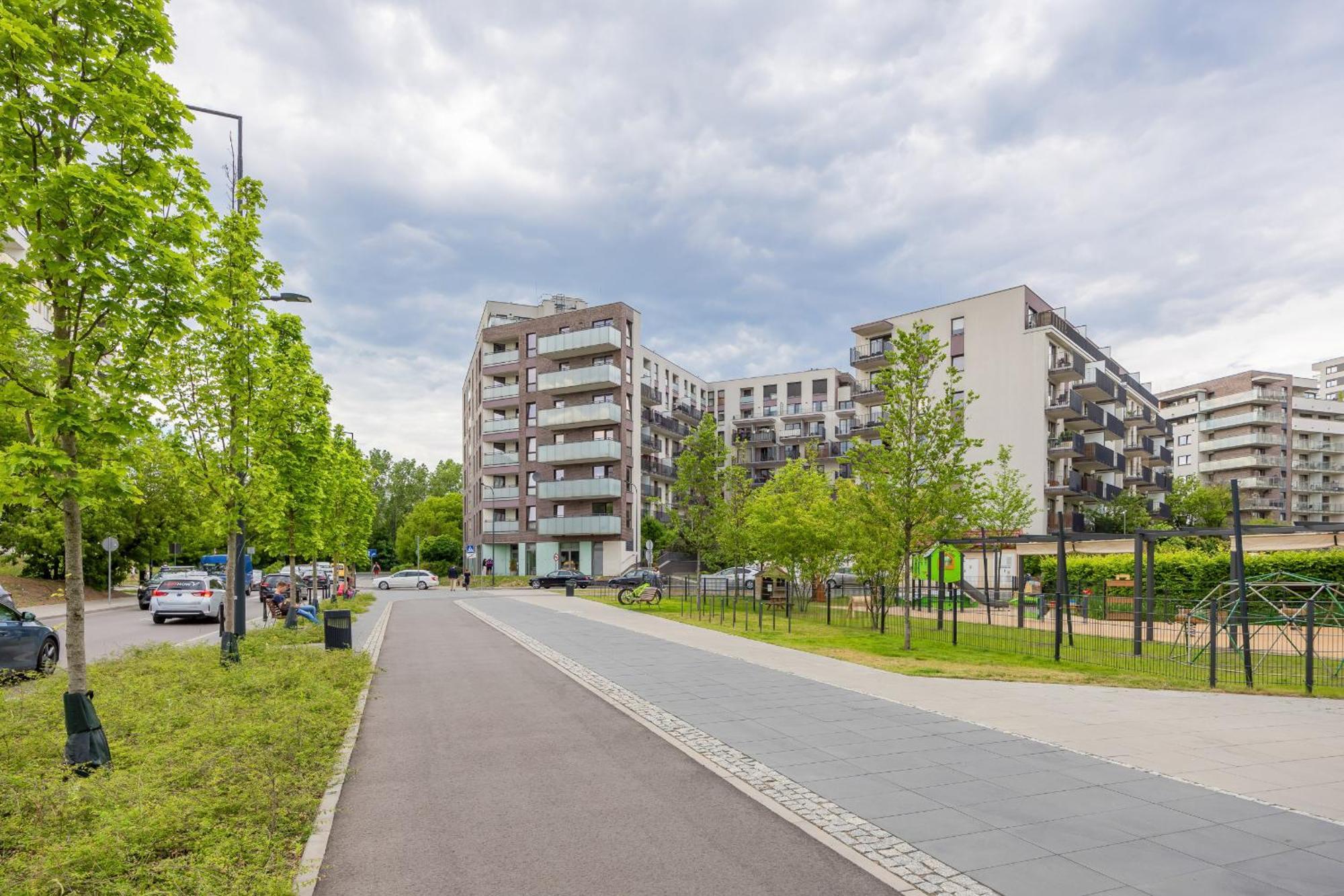 Apartamento Burakowska 16 Z Balkonem I Parkingiem Warszawska Wola By Renters