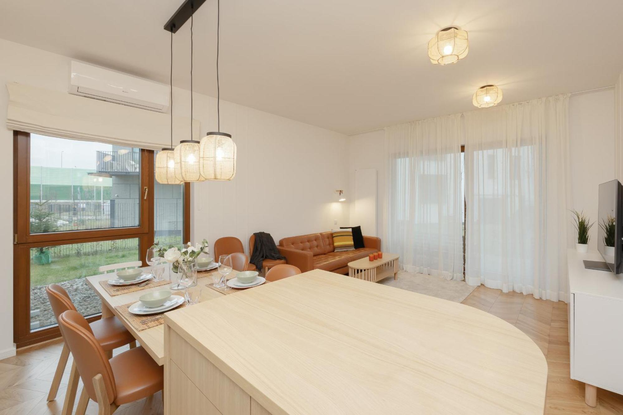 Apartment Wilanow Family With Parking & Gym By Renters Prestige *