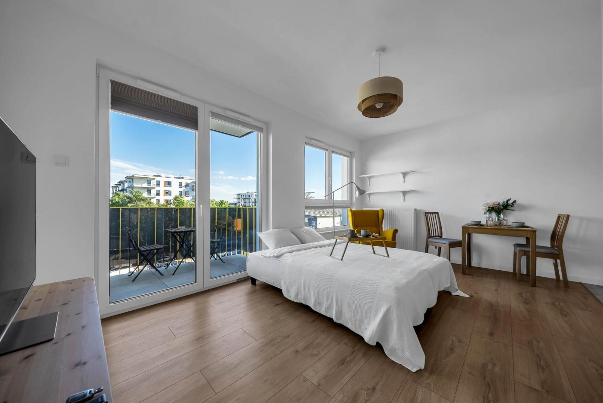 Apartment Bialoleka - Balcony, Parking, Ac - By Rentujemy Warschau