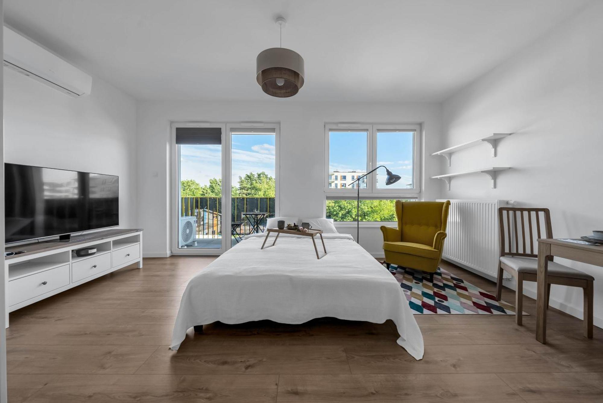 Apartment Bialoleka - Balcony, Parking, Ac - By Rentujemy *