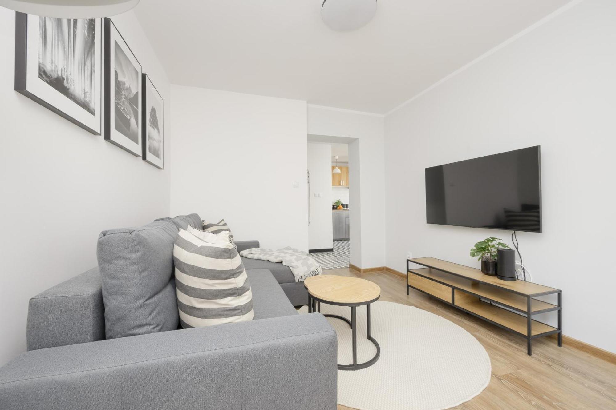Apartment Elegant Grey Wspolna Srodmiescie In By Renters