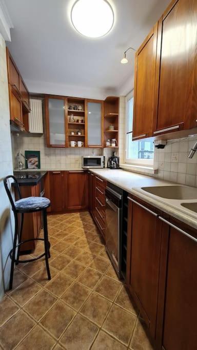 Zachodni Z Balkonem 4 Osoby Căn hộ