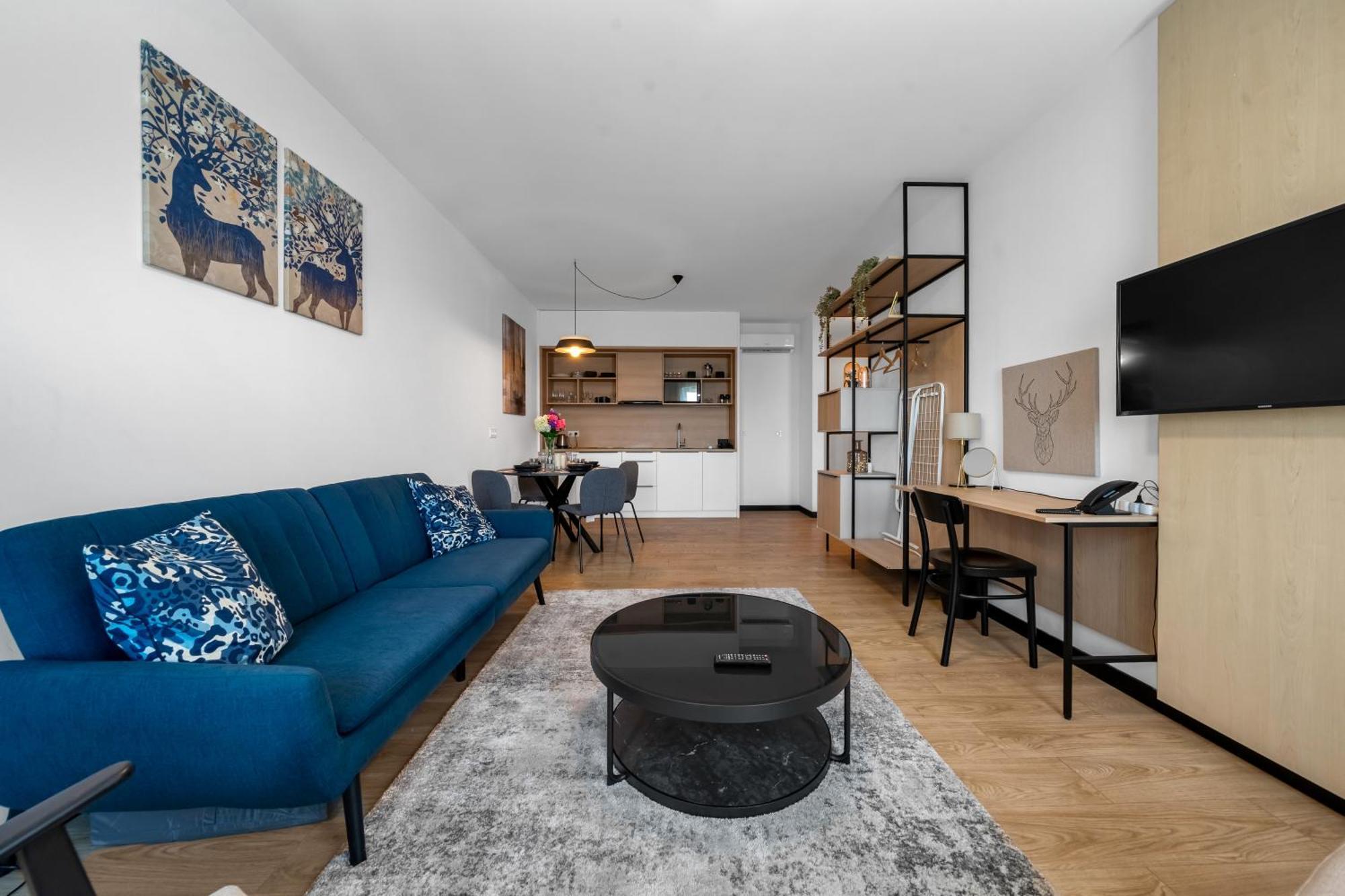 Apartament National Stadium - Parking, Workspace - By Rentujemy