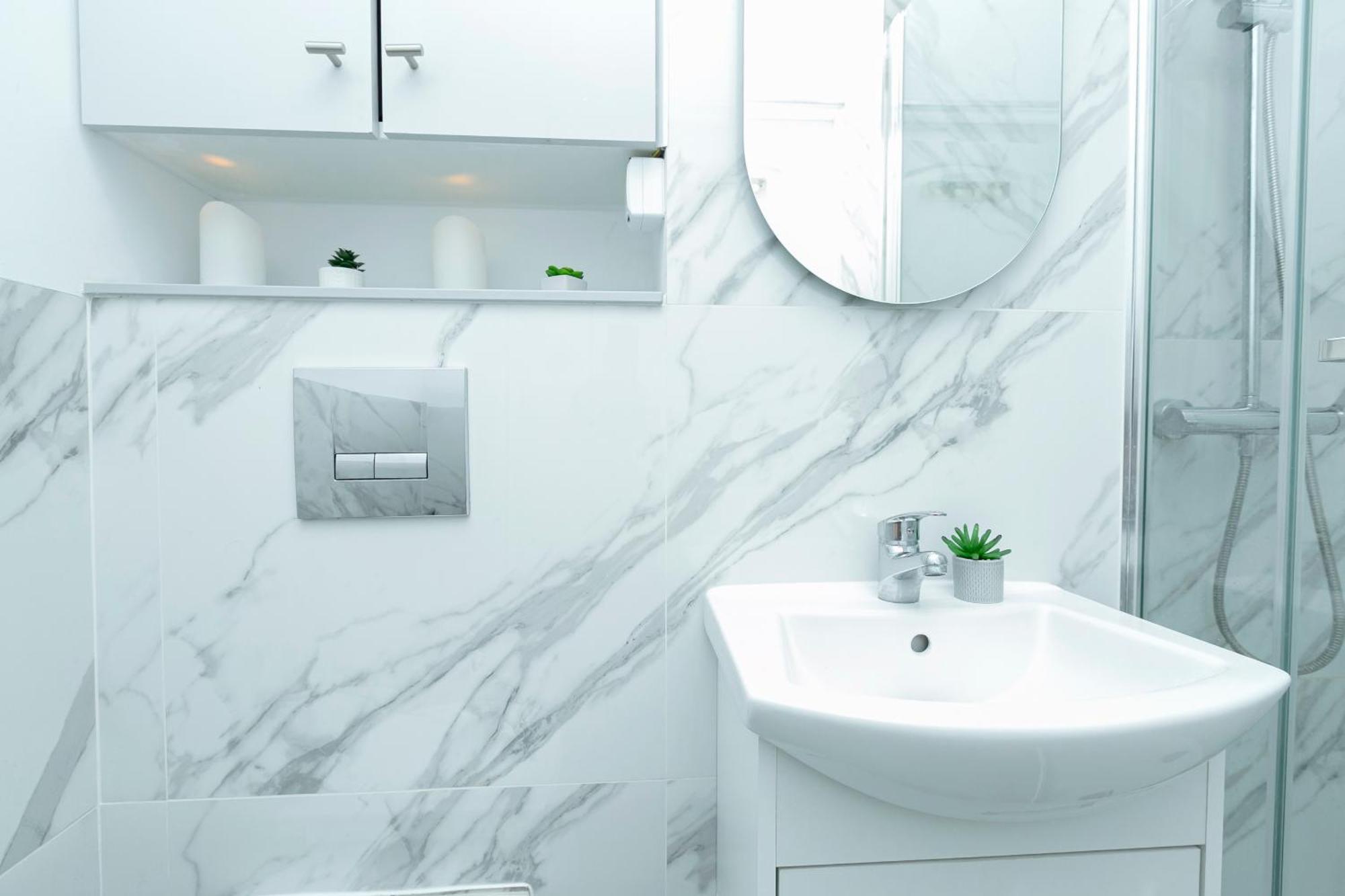 Bagno 7 Grey - Stacja Metra 300m - Underground Station 300m Better Apartament Warszawa
