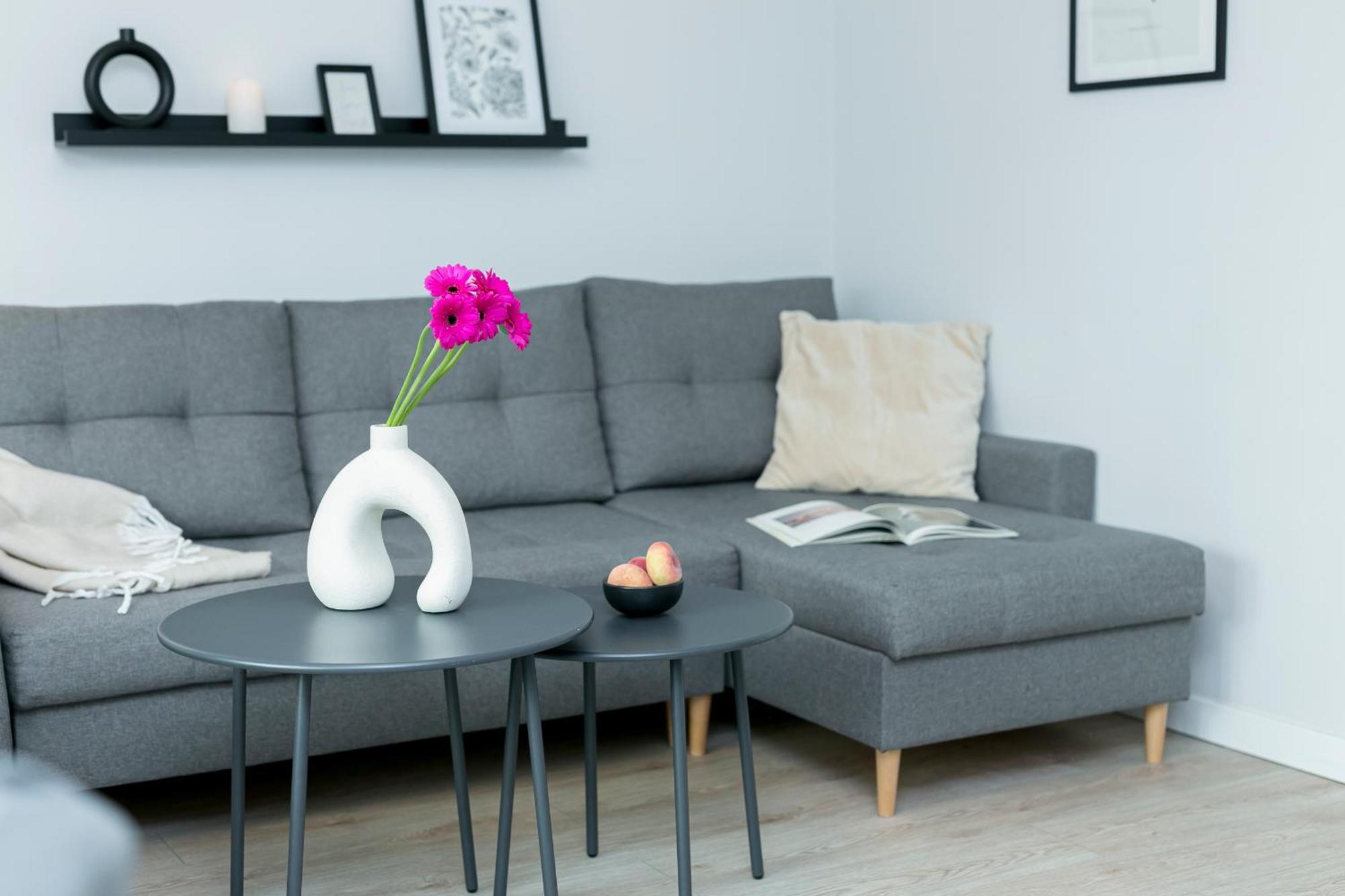 Apartament Bagno 7 Grey - Stacja Metra 300m - Underground Station 300m Better Warszawa