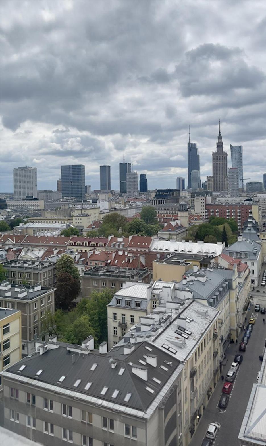 Apartament Atelier W Sercu Warszawy Z Panoramicznym Widokiem
