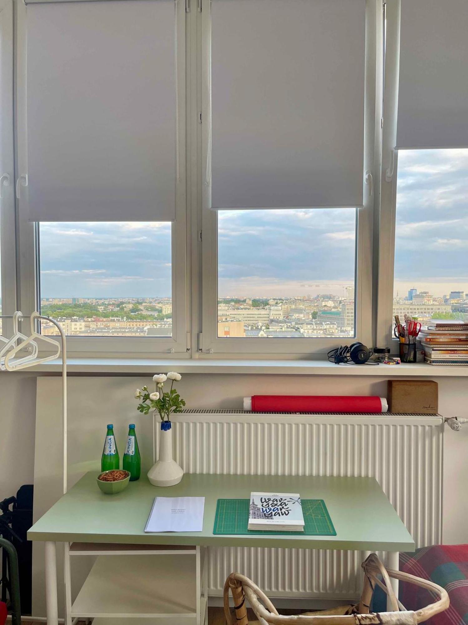 Atelier W Sercu Warszawy Z Panoramicznym Widokiem Apartament Warszawa