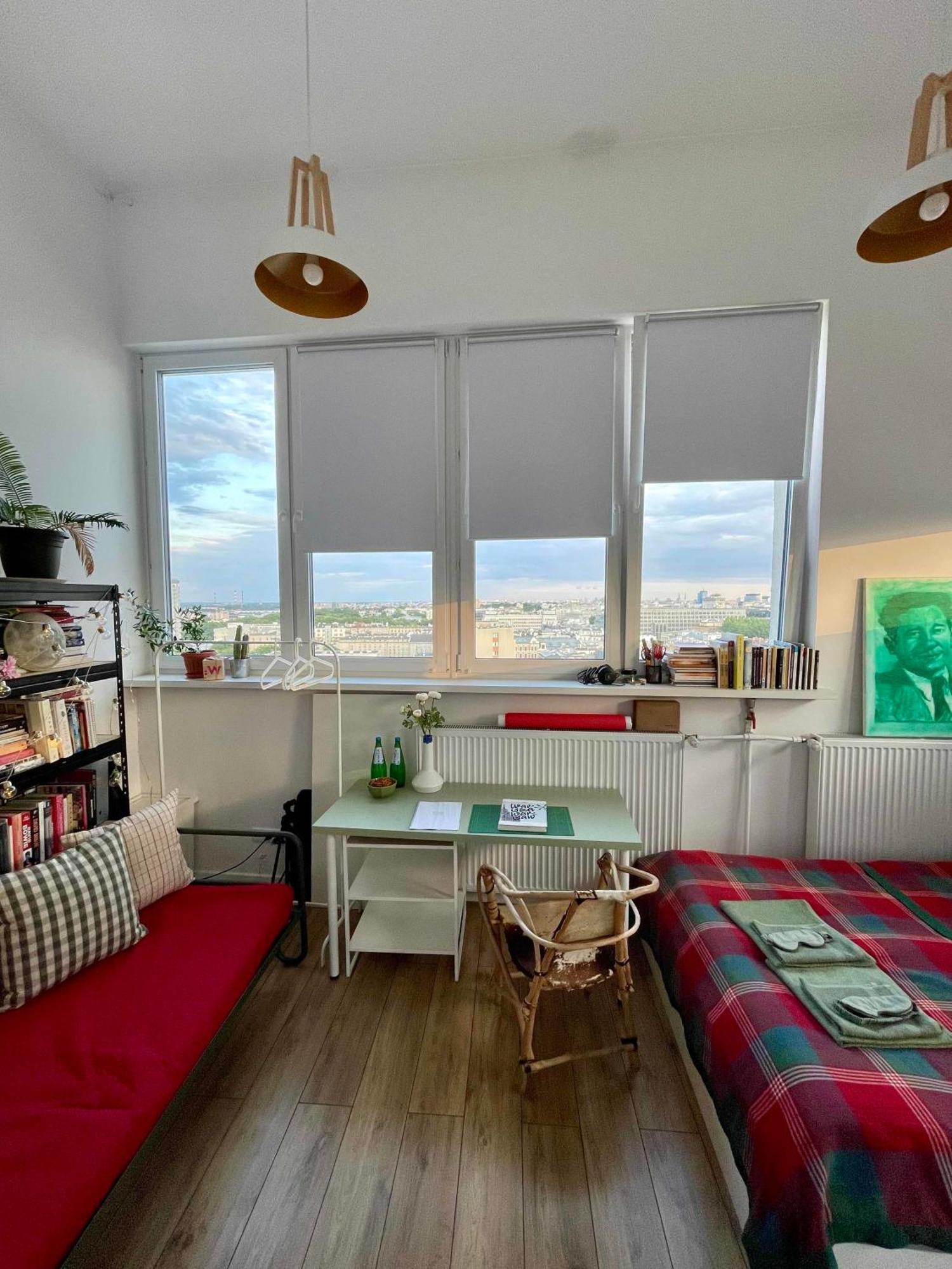 Atelier W Sercu Warszawy Z Panoramicznym Widokiem * Warszawa