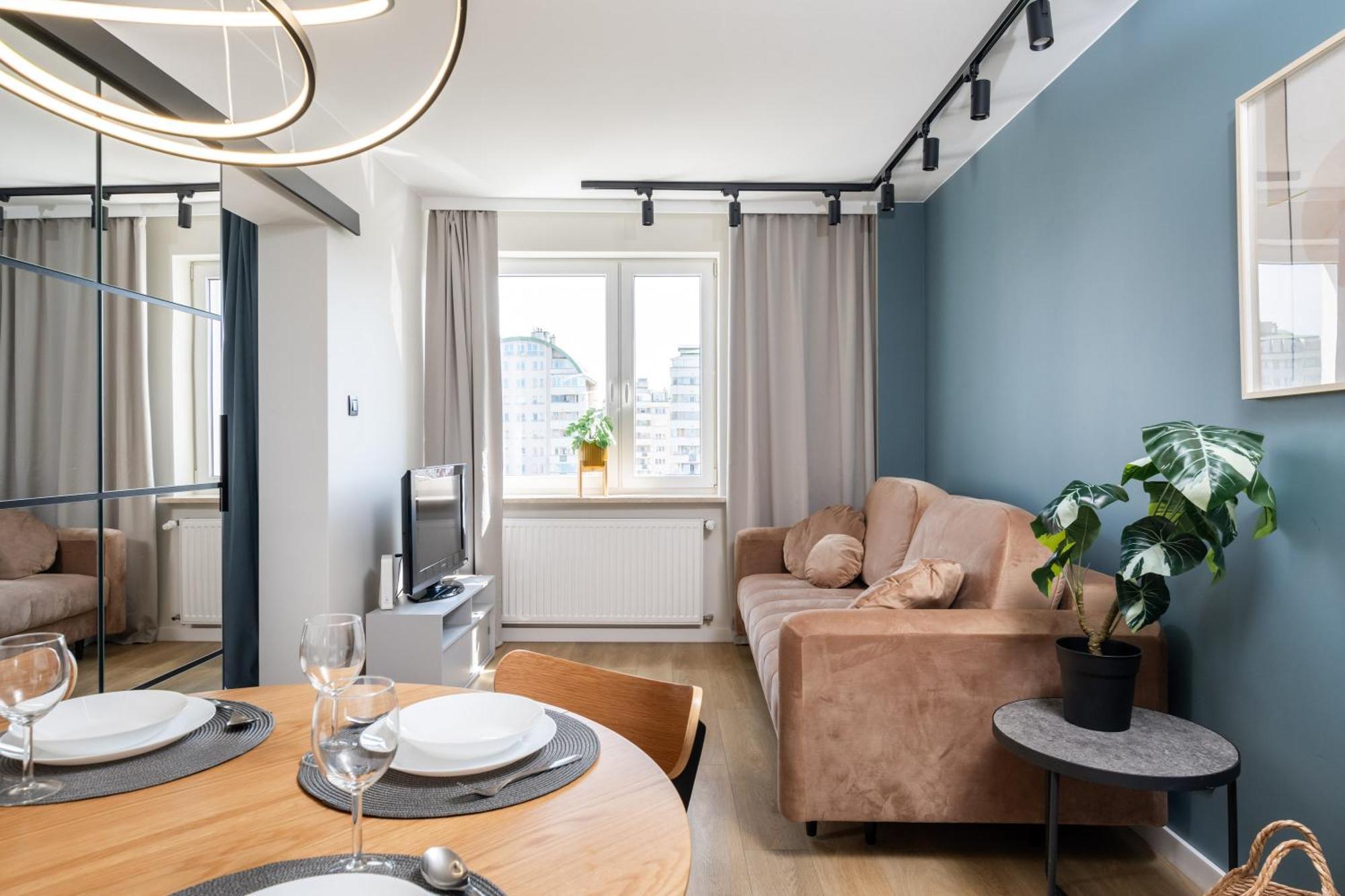 Blue Matcha Premium Okopowa Apartment
