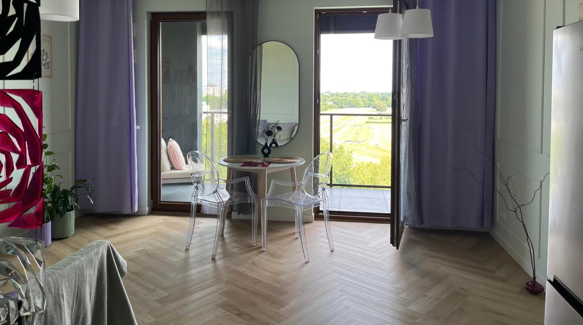 Airport Wyscigi - City And Green View With Underground Garage Apartment *