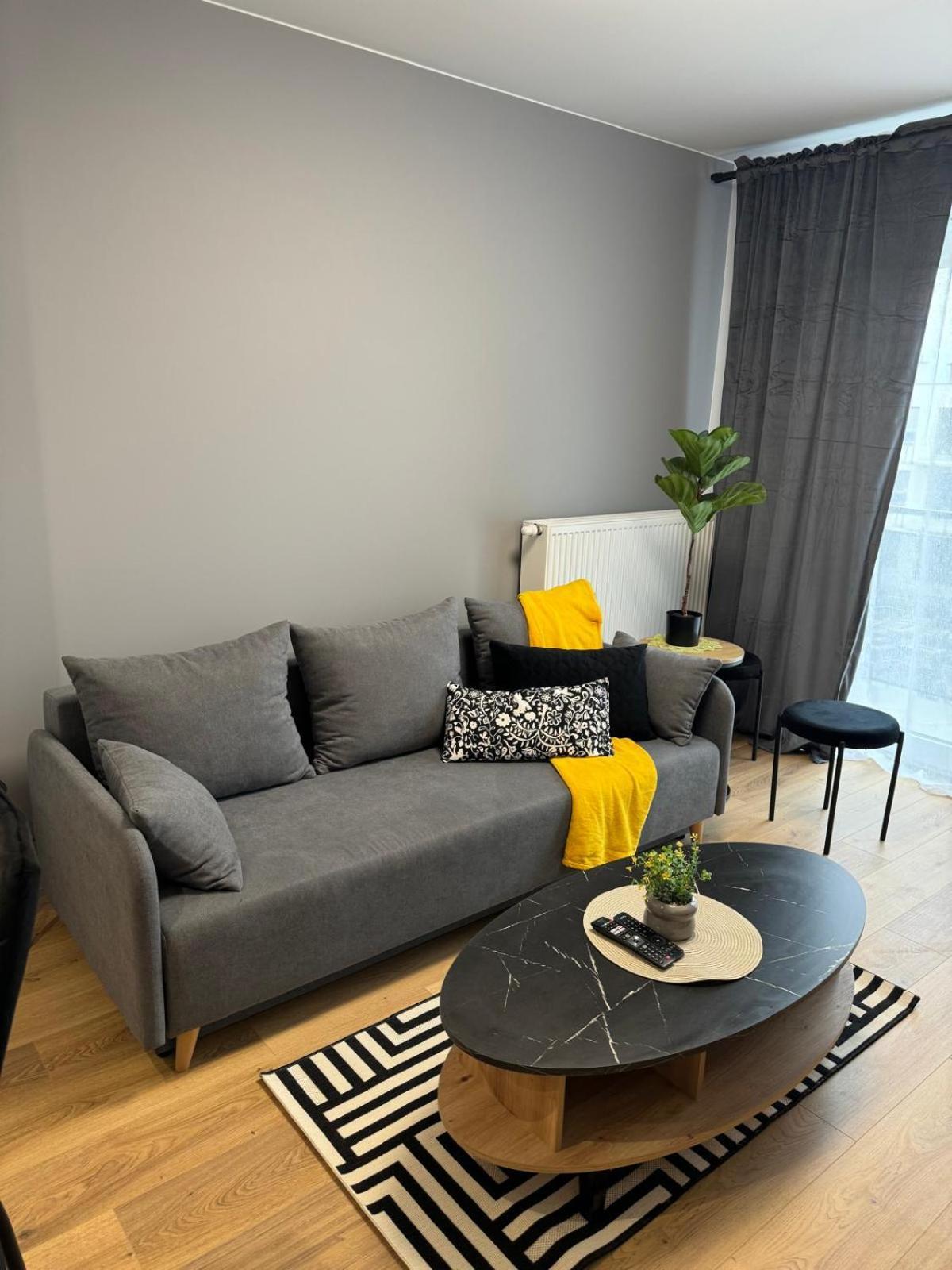 Grey 2 Pokojowy Z Balkonem W Warszawie Apartament