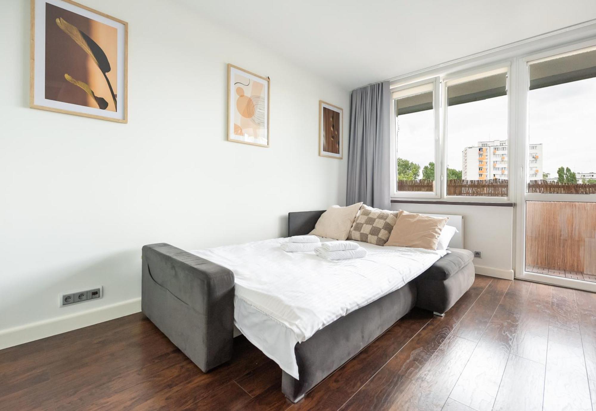Aleja Waszyngtona Modern Studio Apartment