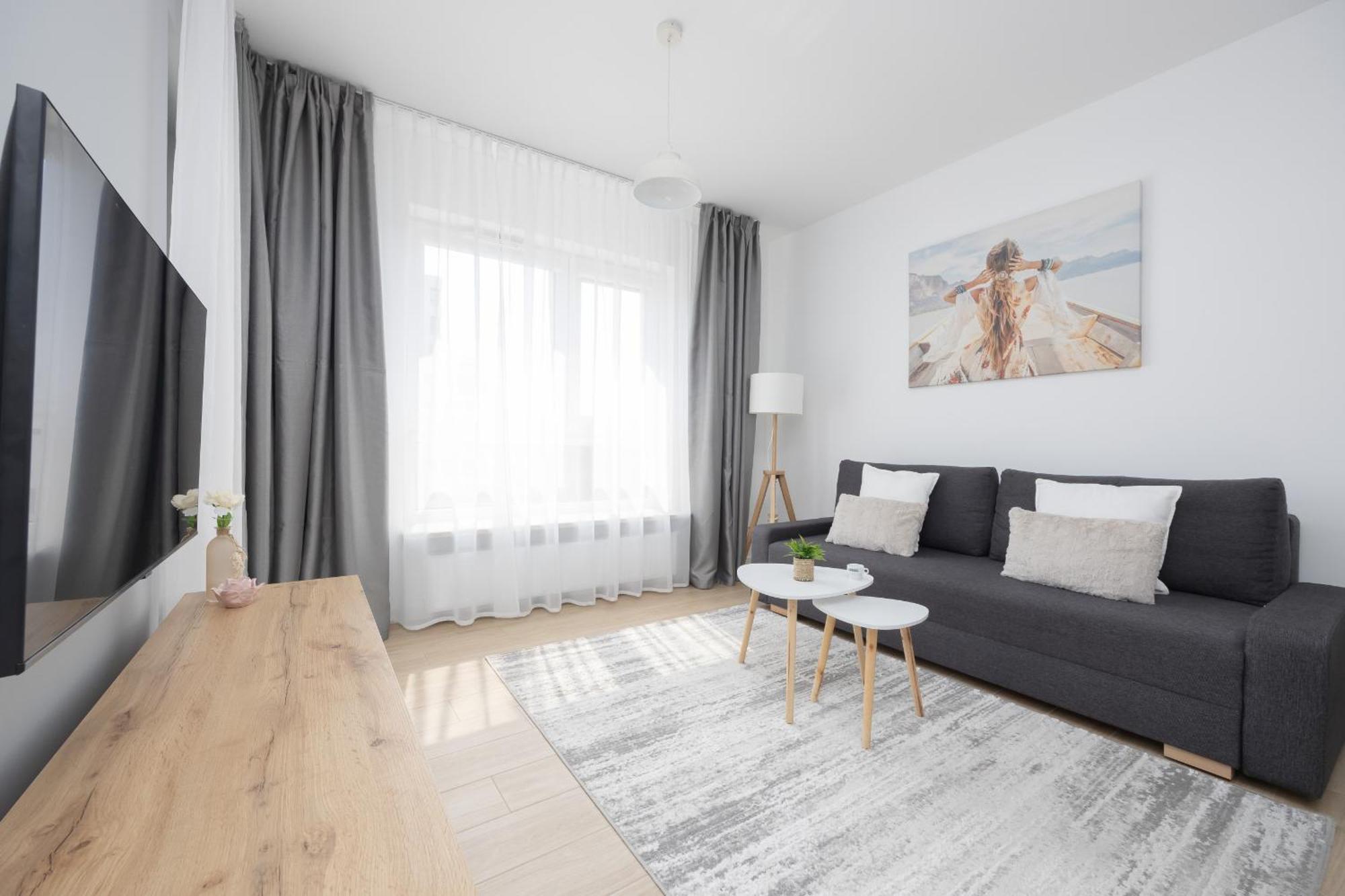 Apartament Metro Targowek One Bedroom For 4 With Furnished Balcony By Renters