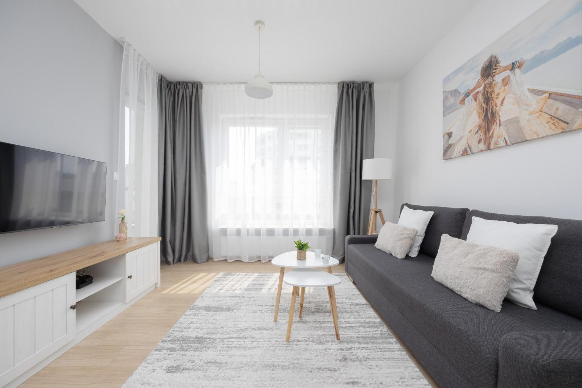 Metro Targowek One Bedroom For 4 With Furnished Balcony By Renters Warsaw