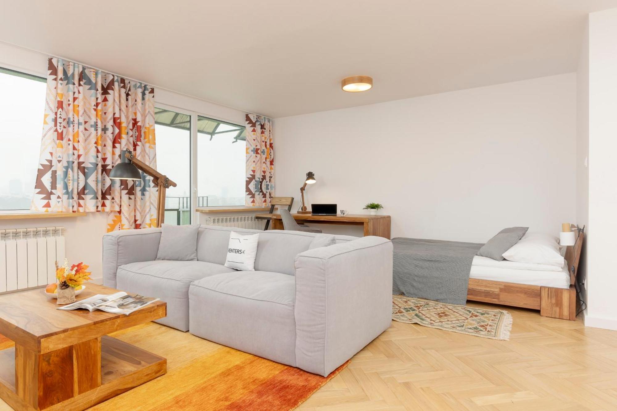 Apartment On The 15th Floor With A View Of The Panorama By Renters Warsaw