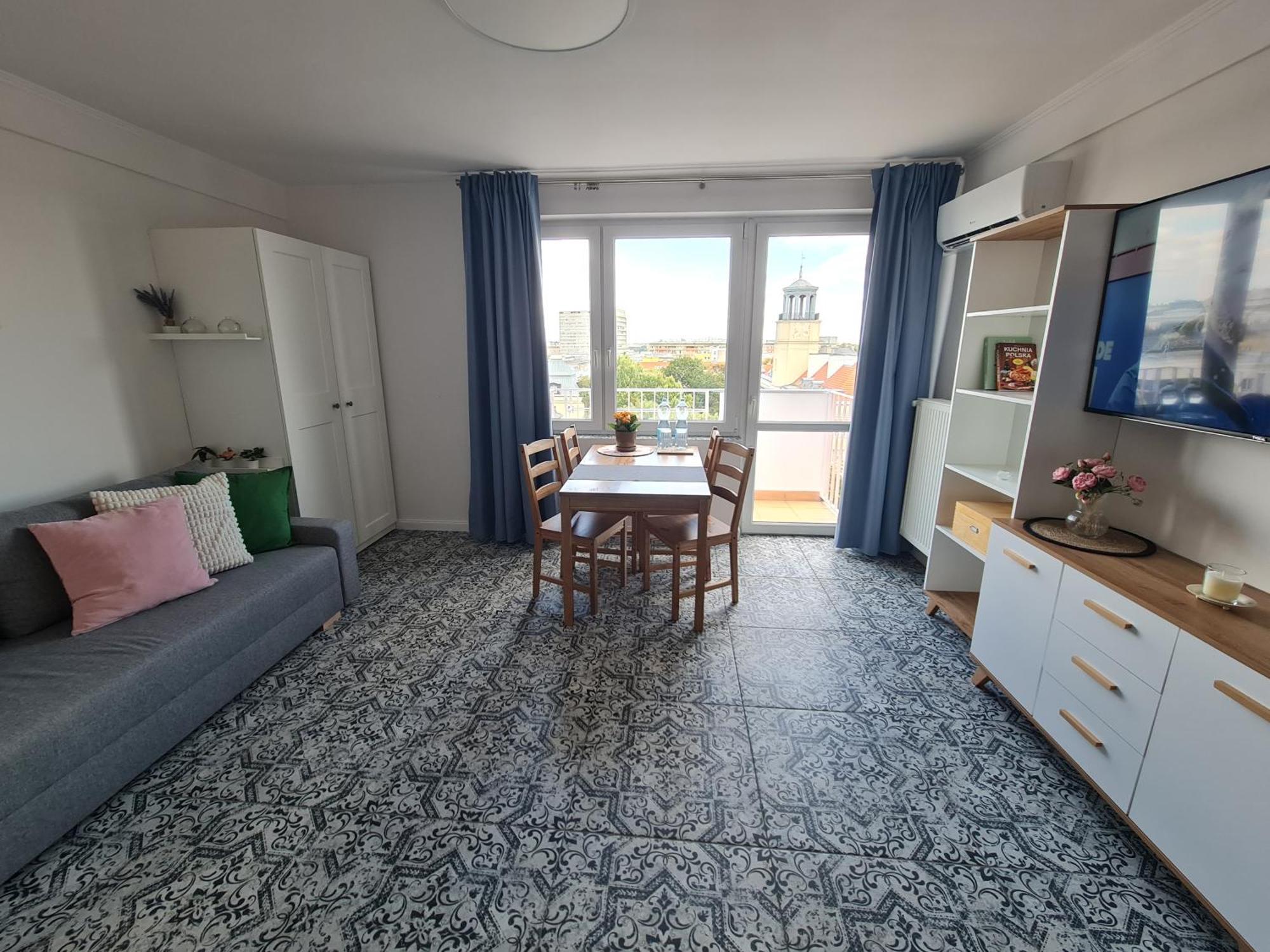 Apartment Wschodni Z Balkonem 4 Osoby Warsaw