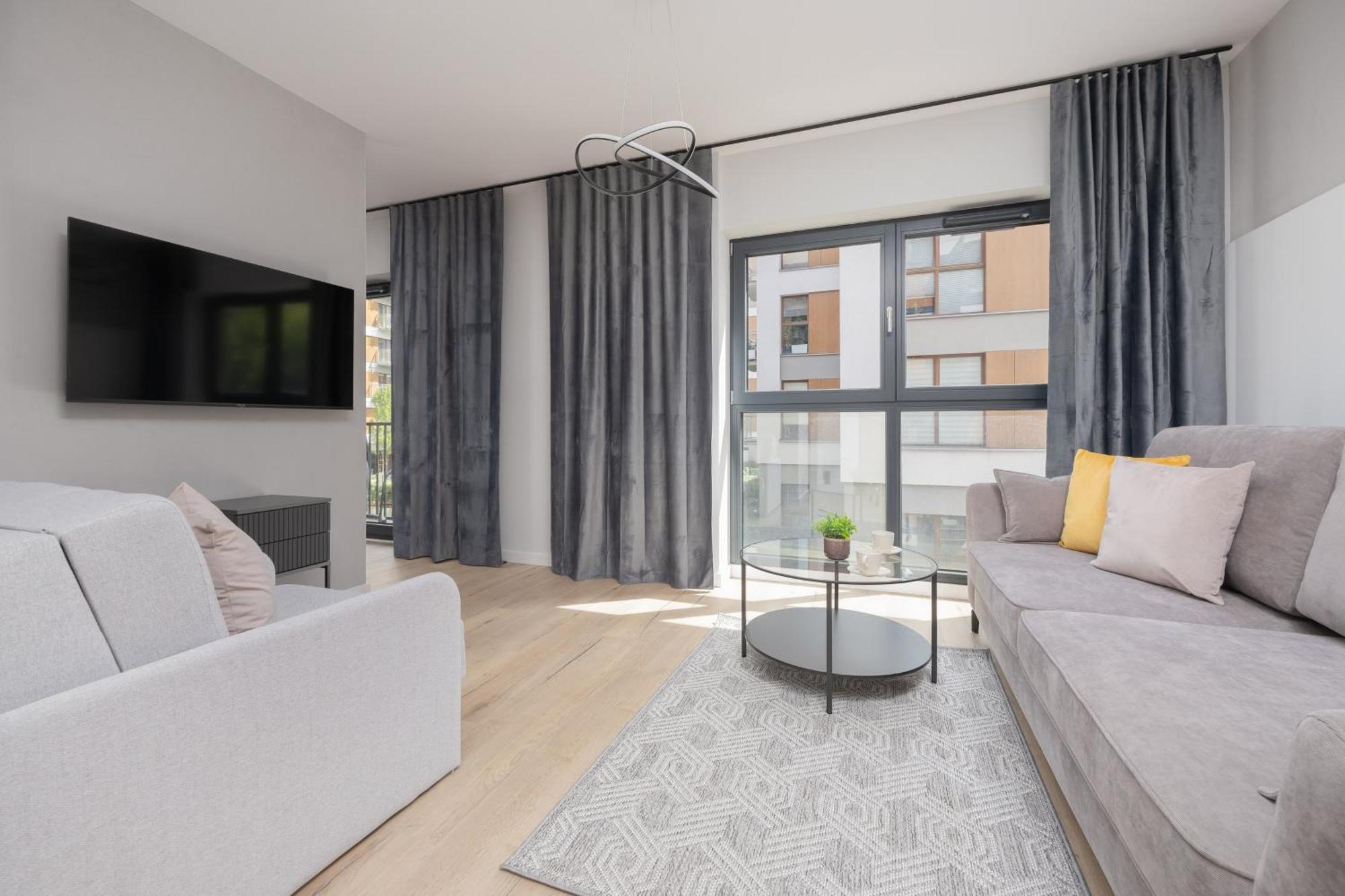 Piekne Studia Dla 3 Osob & Parking By Renters Apartamento *