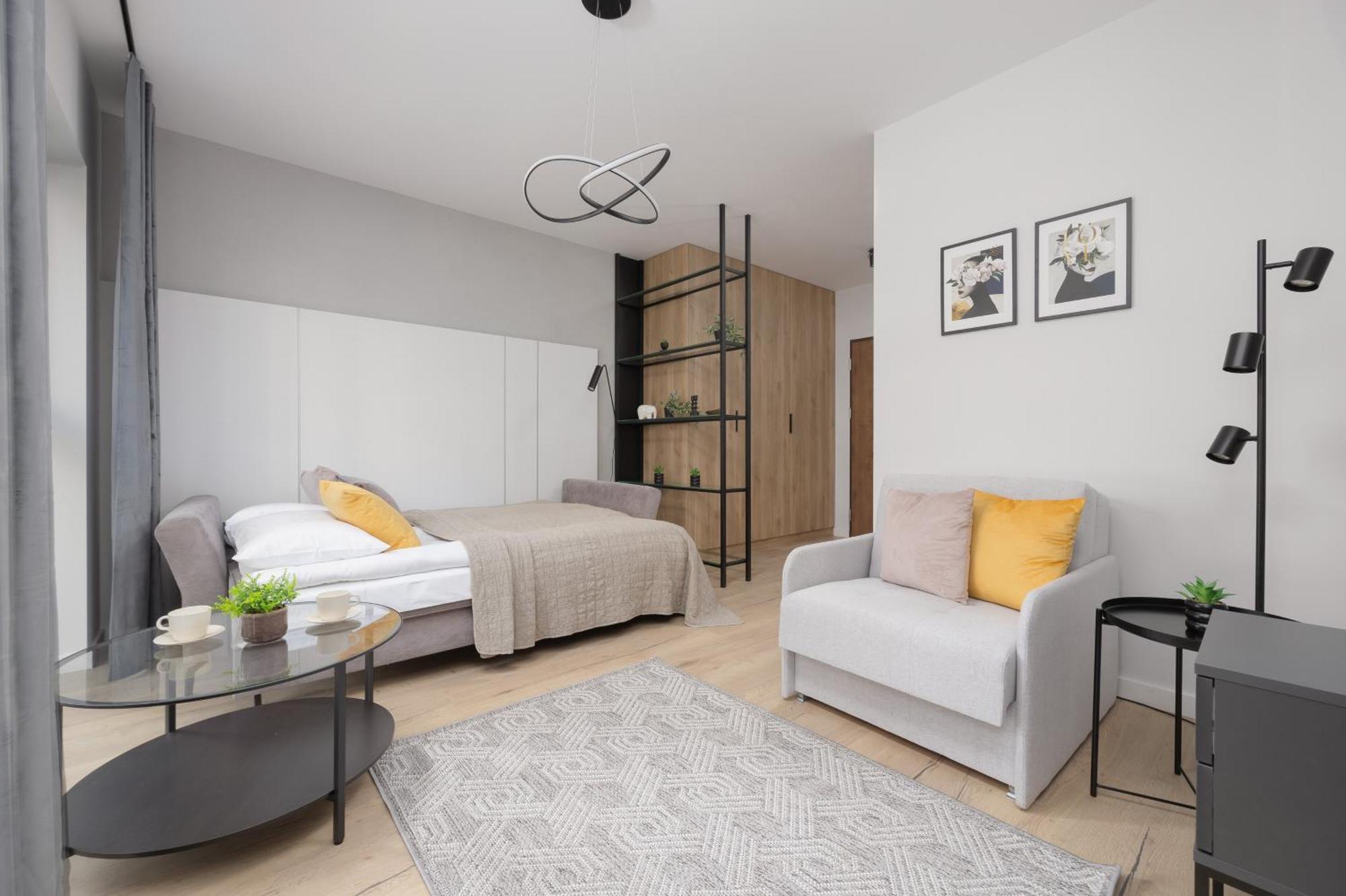 Piekne Studia Dla 3 Osob & Parking By Renters Apartment Warsaw