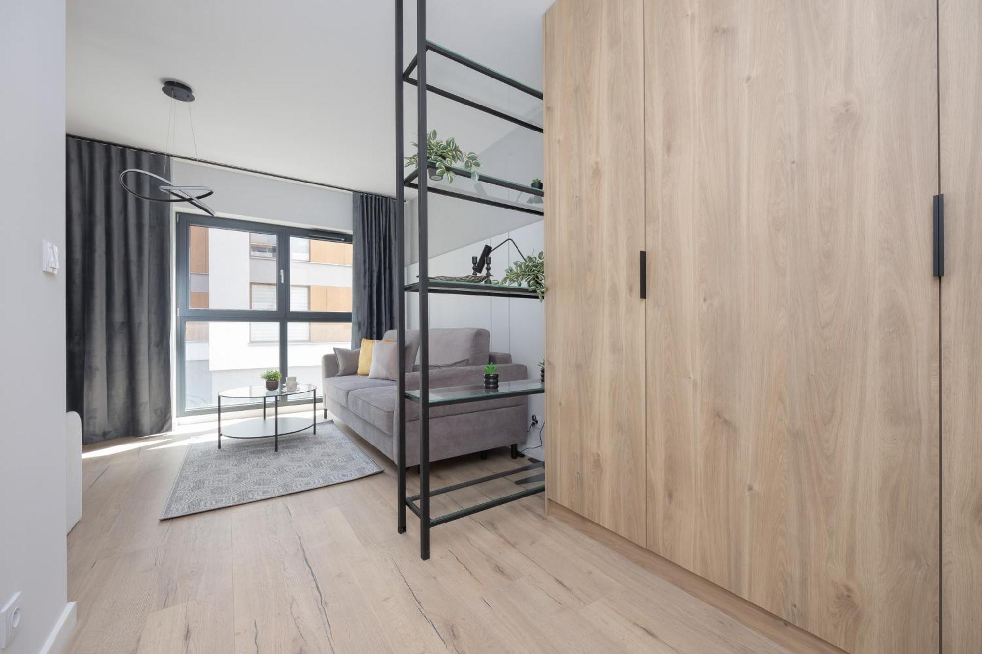 Apartment Piekne Studia Dla 3 Osob & Parking By Renters Warsaw