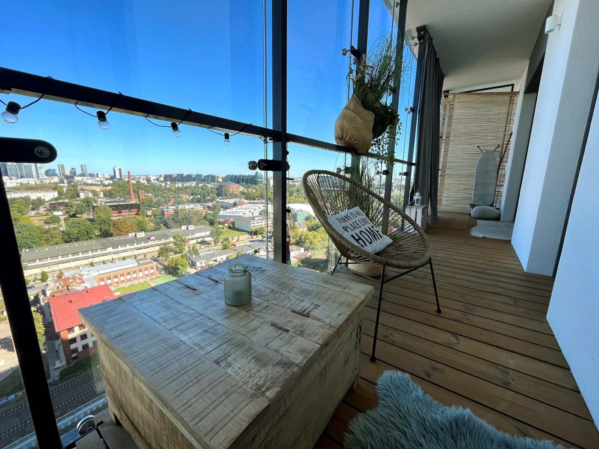 Panorama Wiev 17th Floor Kasprzaka 29 By Perfect Warsaw